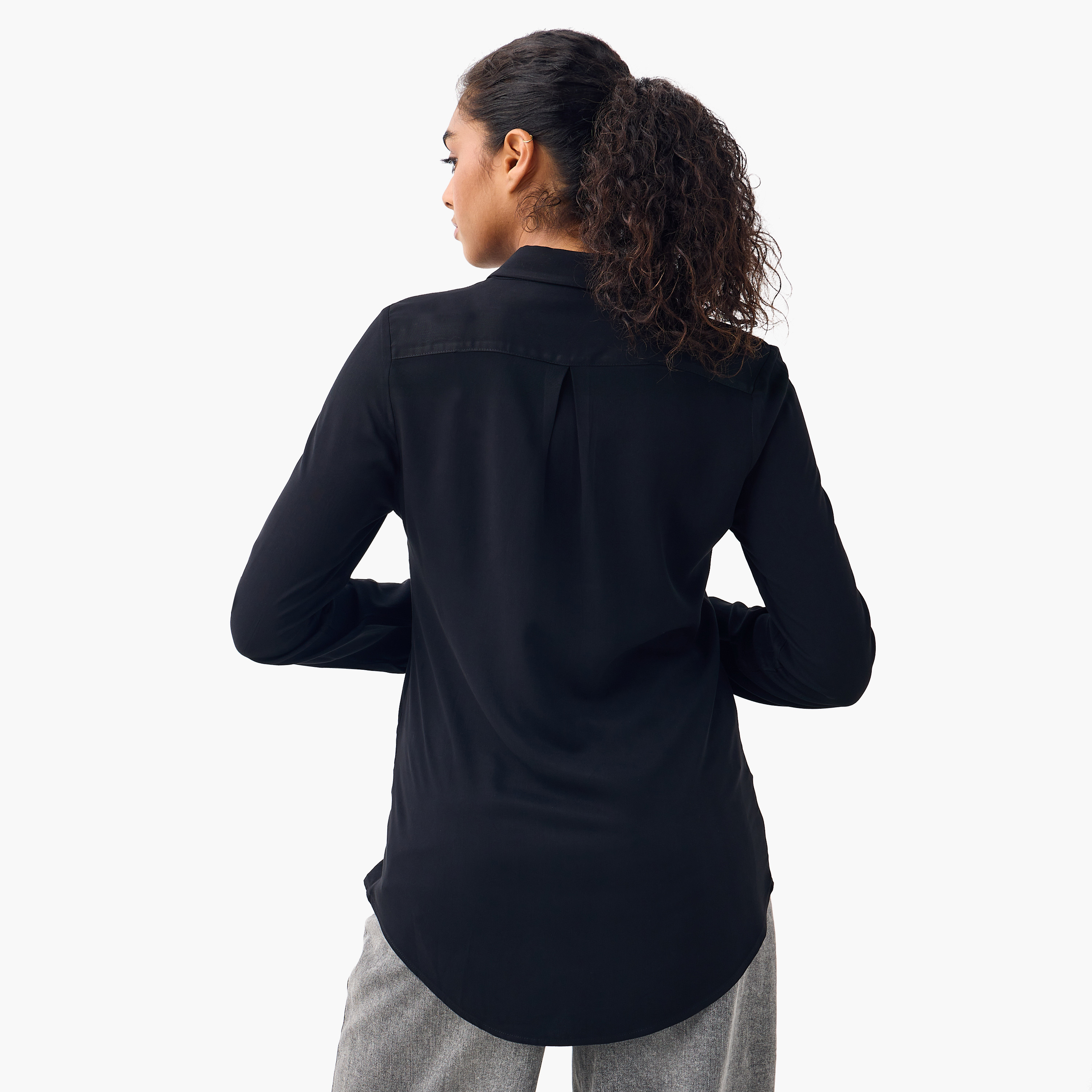 قميص بأكمام طويلة من سبلاش بيزيكس - طقم من قطعتين-women-clothing-shirtsandblouses-shirts-image-5