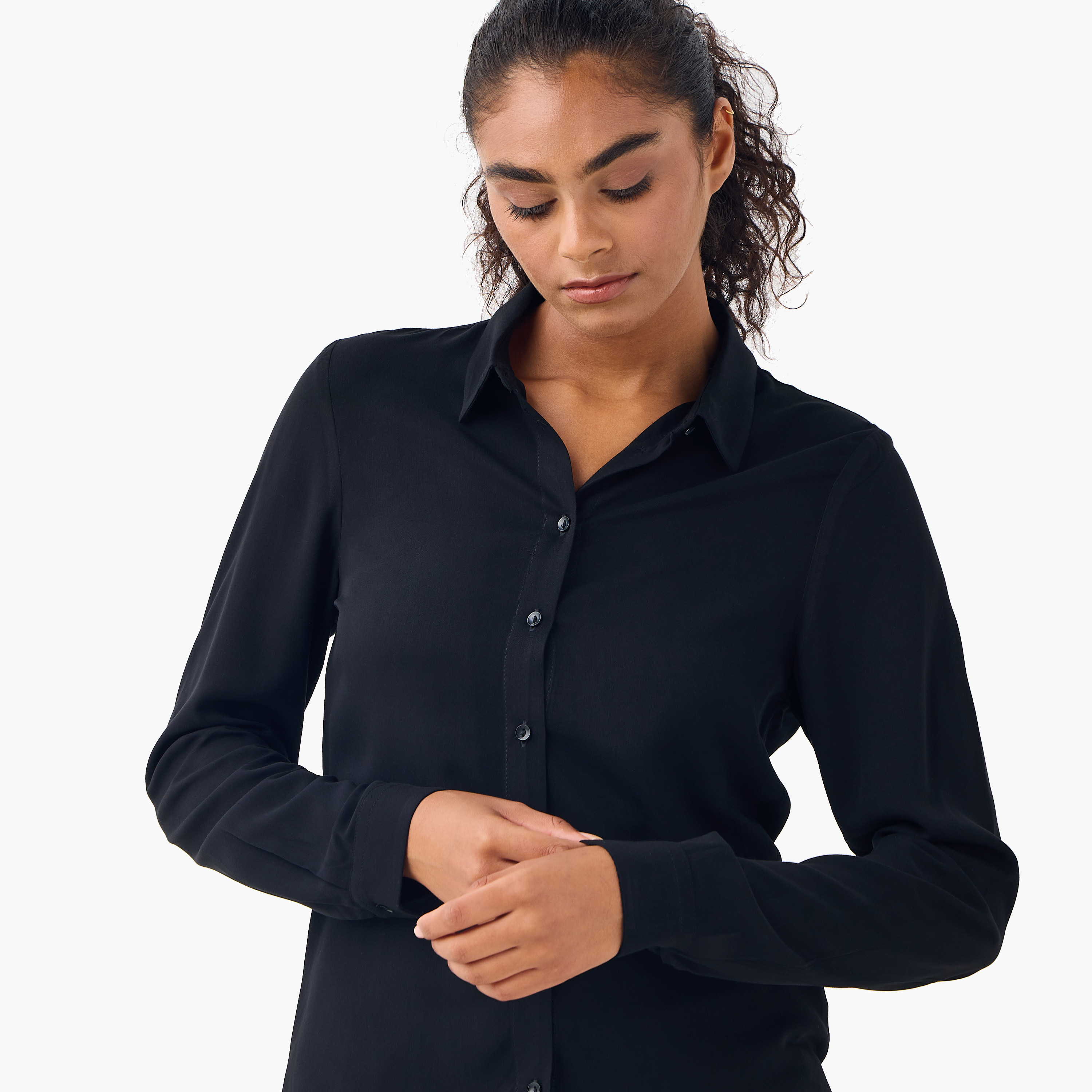 قميص بأكمام طويلة من سبلاش بيزيكس - طقم من قطعتين-women-clothing-shirtsandblouses-shirts-image-7