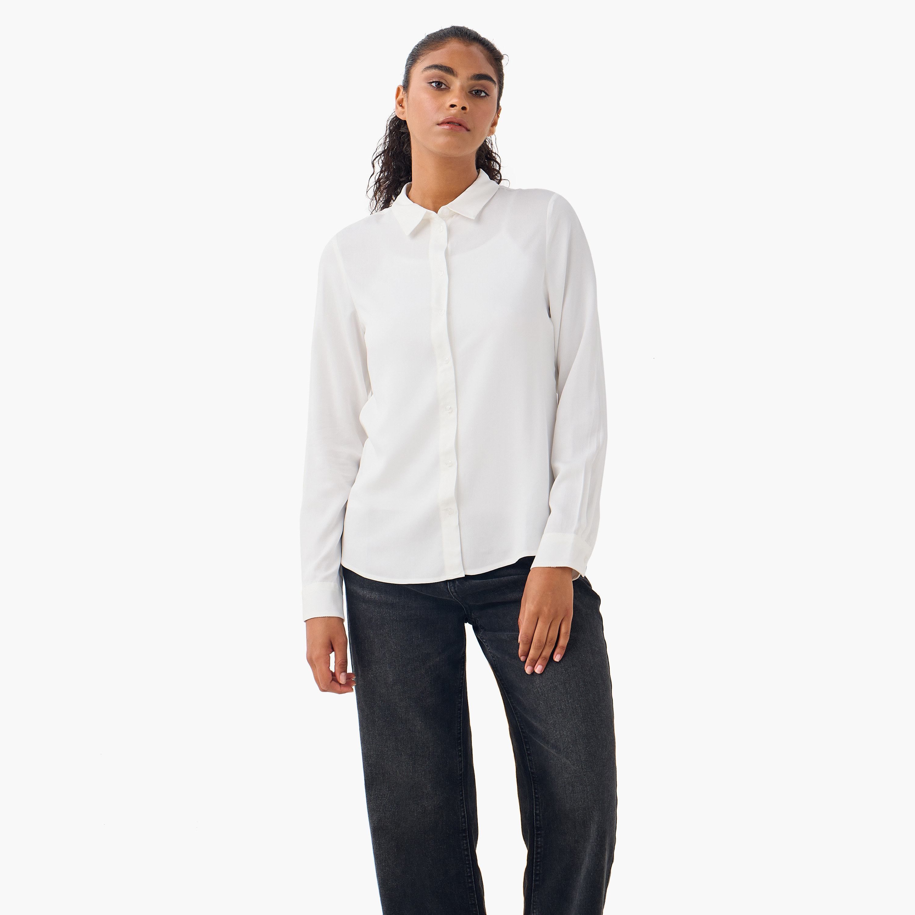قميص بأكمام طويلة - طقم من 2-women-clothing-shirtsandblouses-shirts-image-9