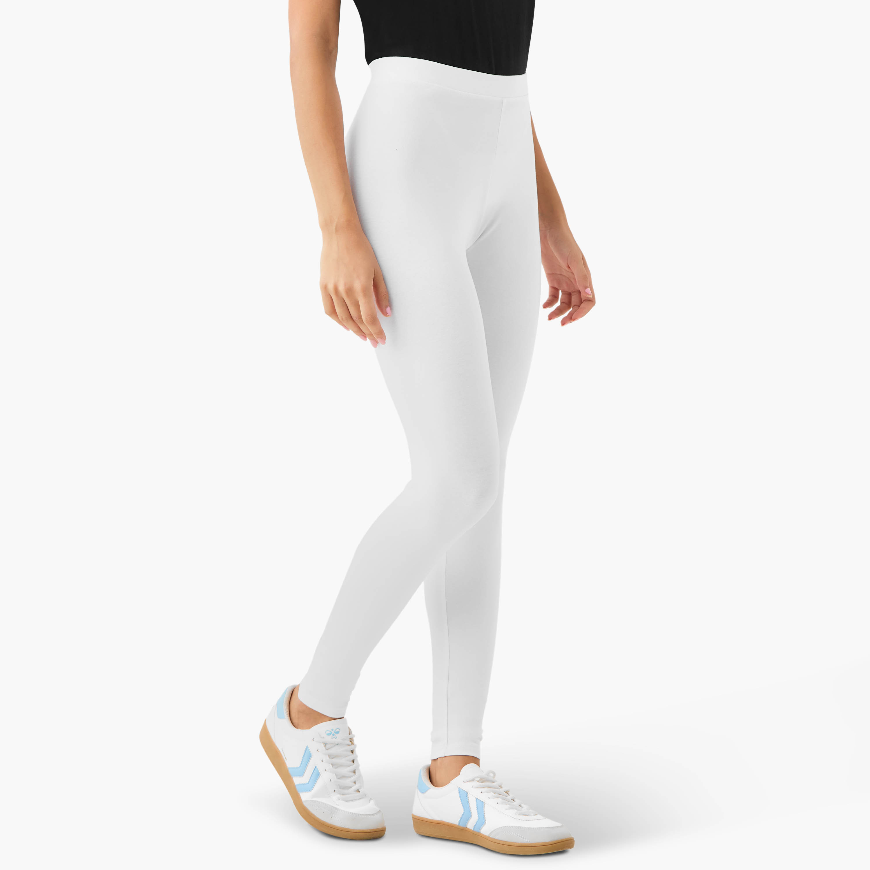 طقم بنطلون ليقنز من قطعتين بخصر مطاطي-women-clothing-leggings-image-3