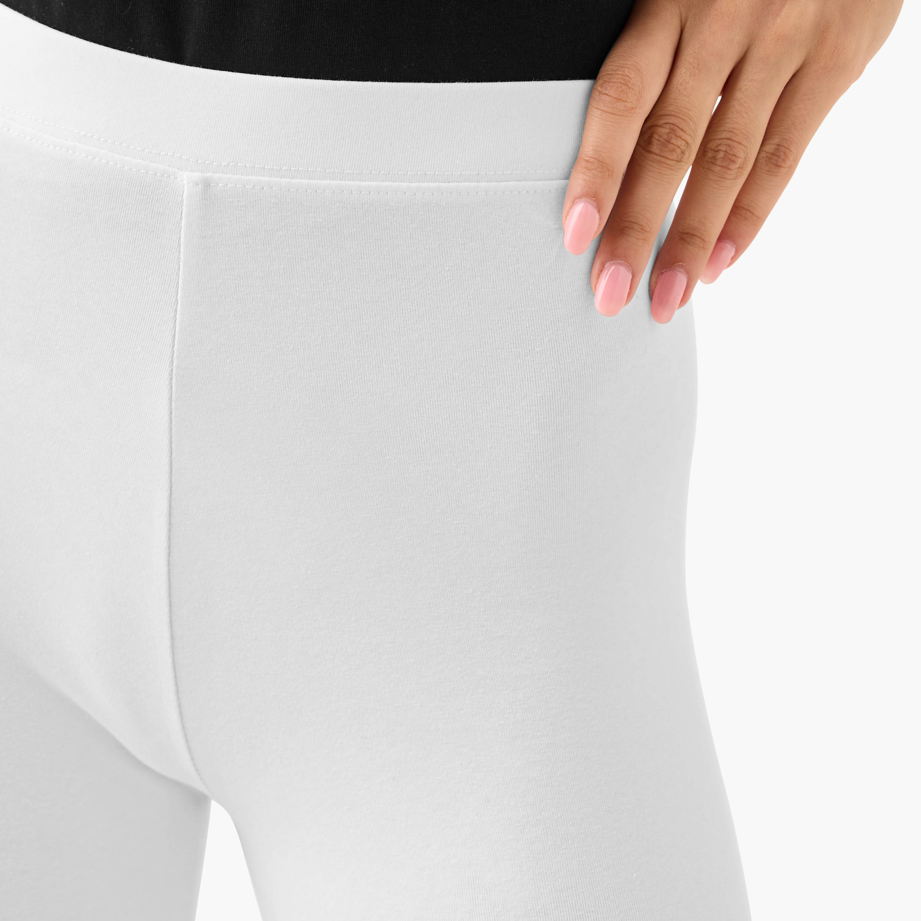 طقم بنطلون ليقنز من قطعتين بخصر مطاطي-women-clothing-leggings-image-7