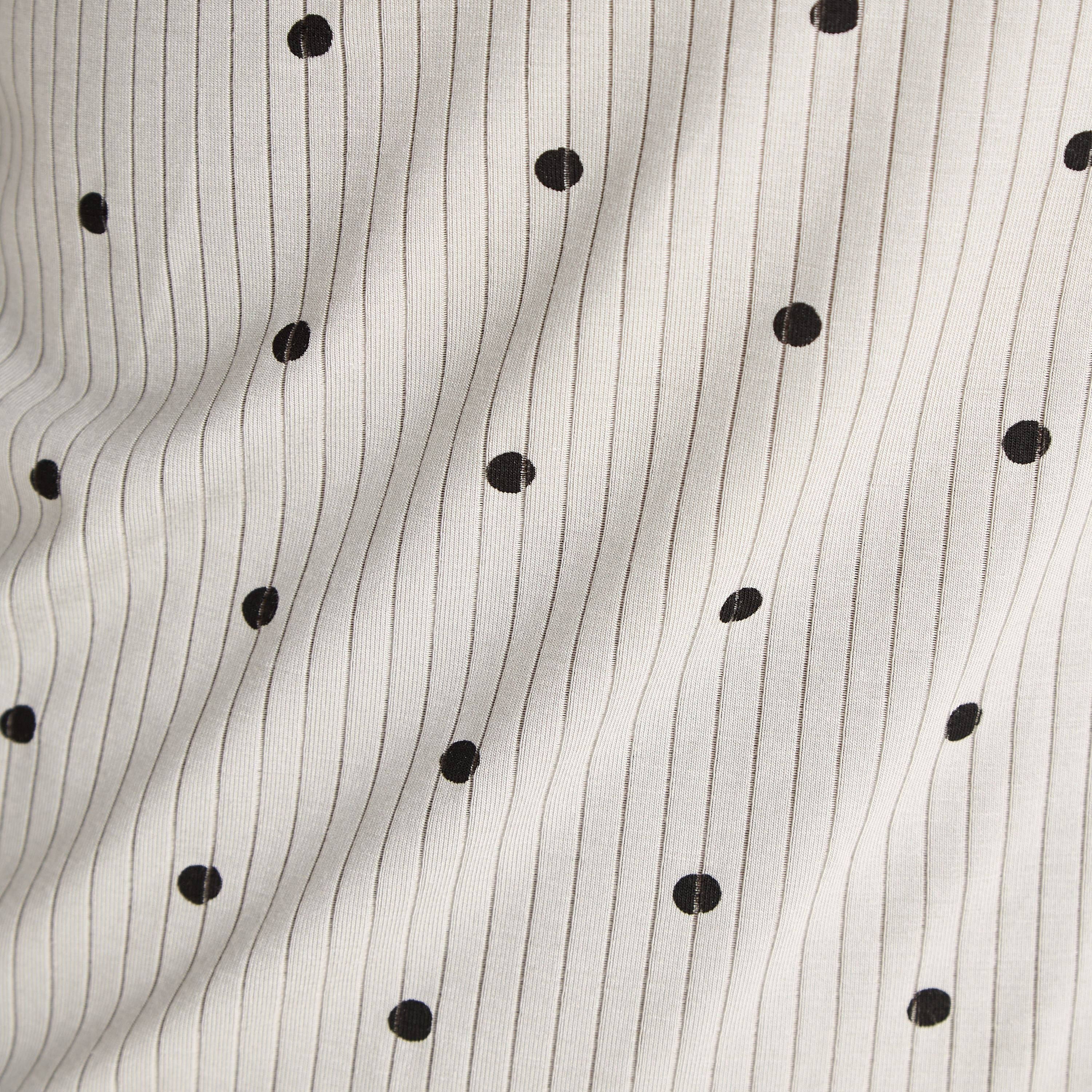 Polka Dot Lace Trim Night Dress-women-clothing-nightwear-robes-image-4