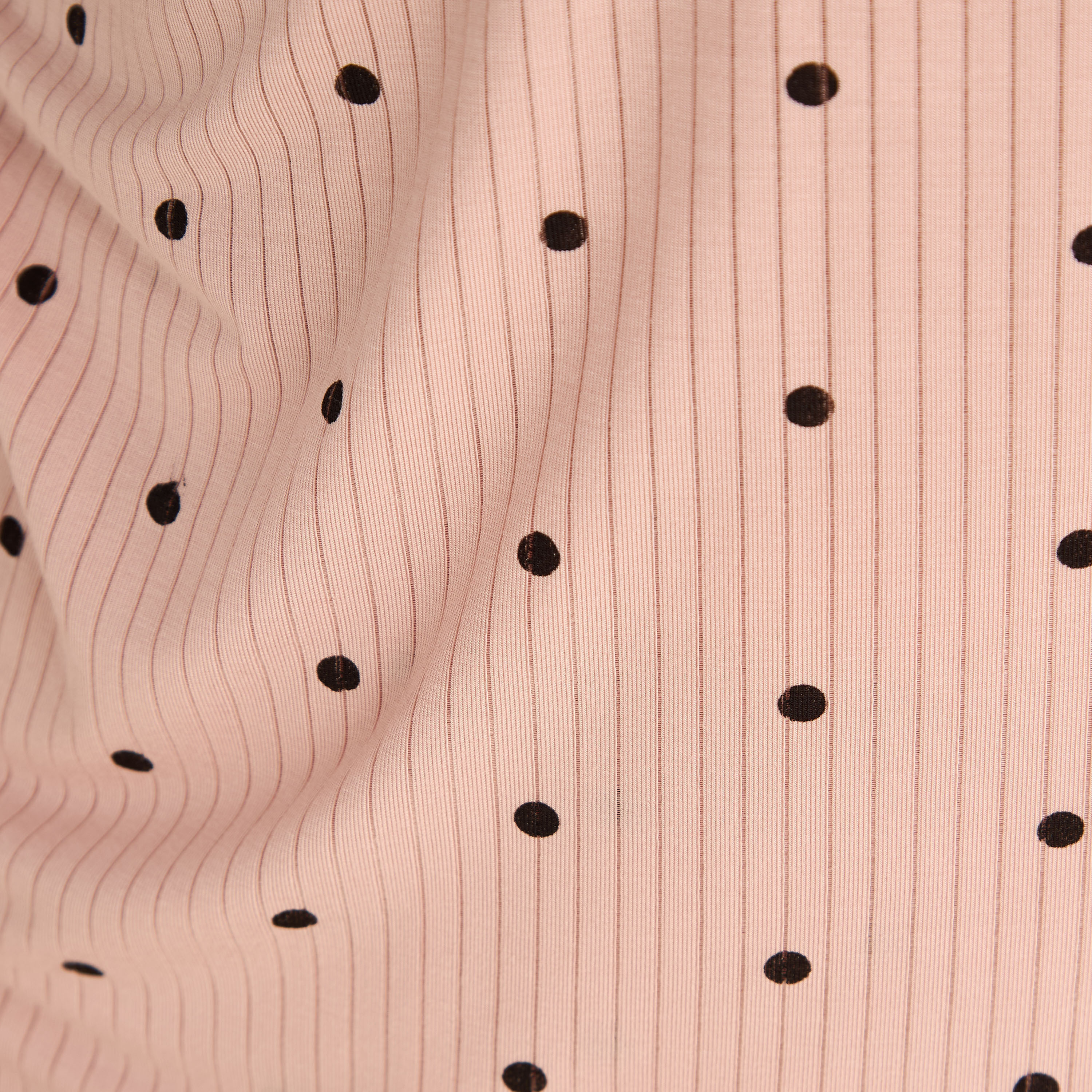 Polka Dot Lace Top and Pyjama Set-women-clothing-nightwear-robes-image-6