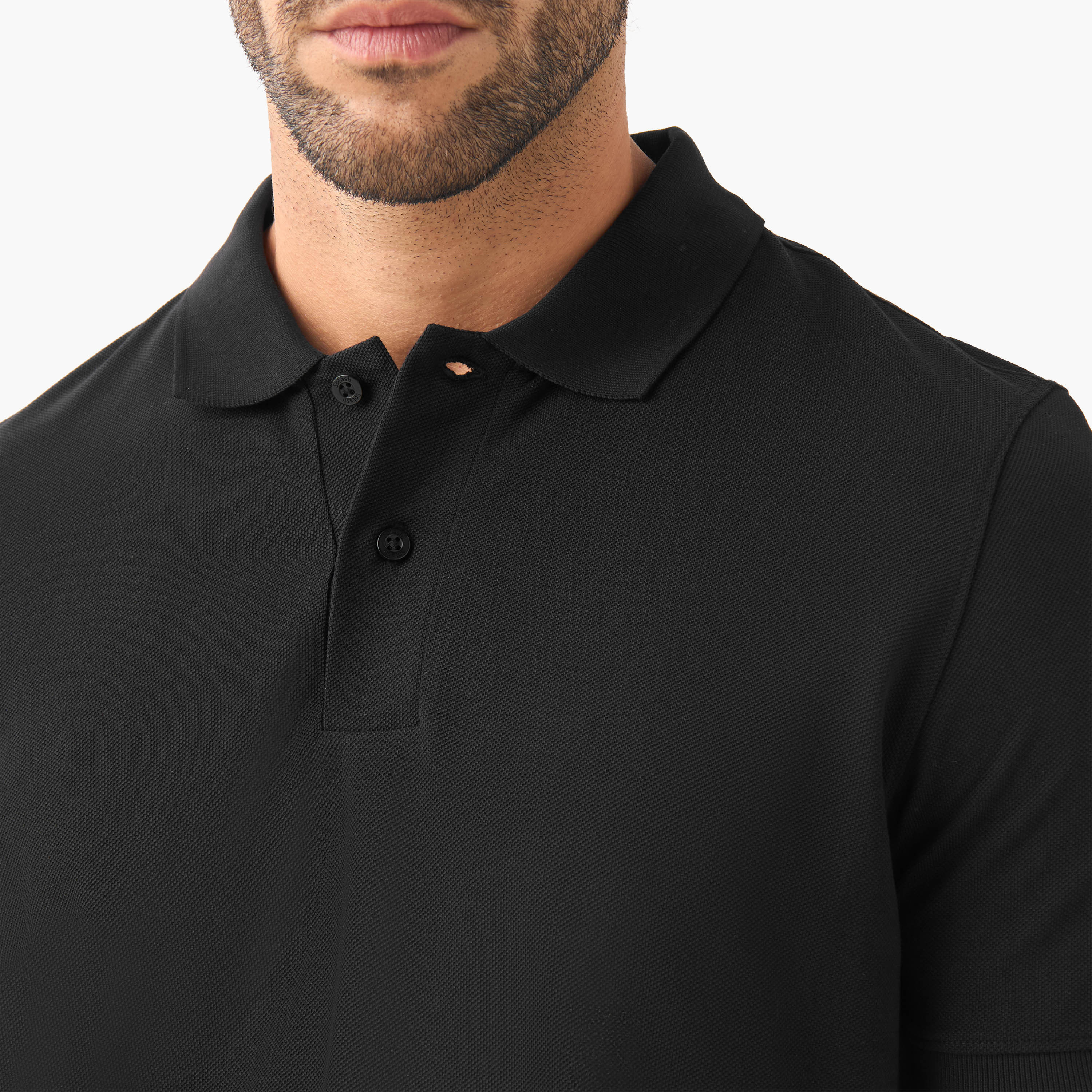 Set of 2 -  Polo Neck T-shirt with Short Sleeves-men-clothing-tshirtsandpolos-polos-image-6