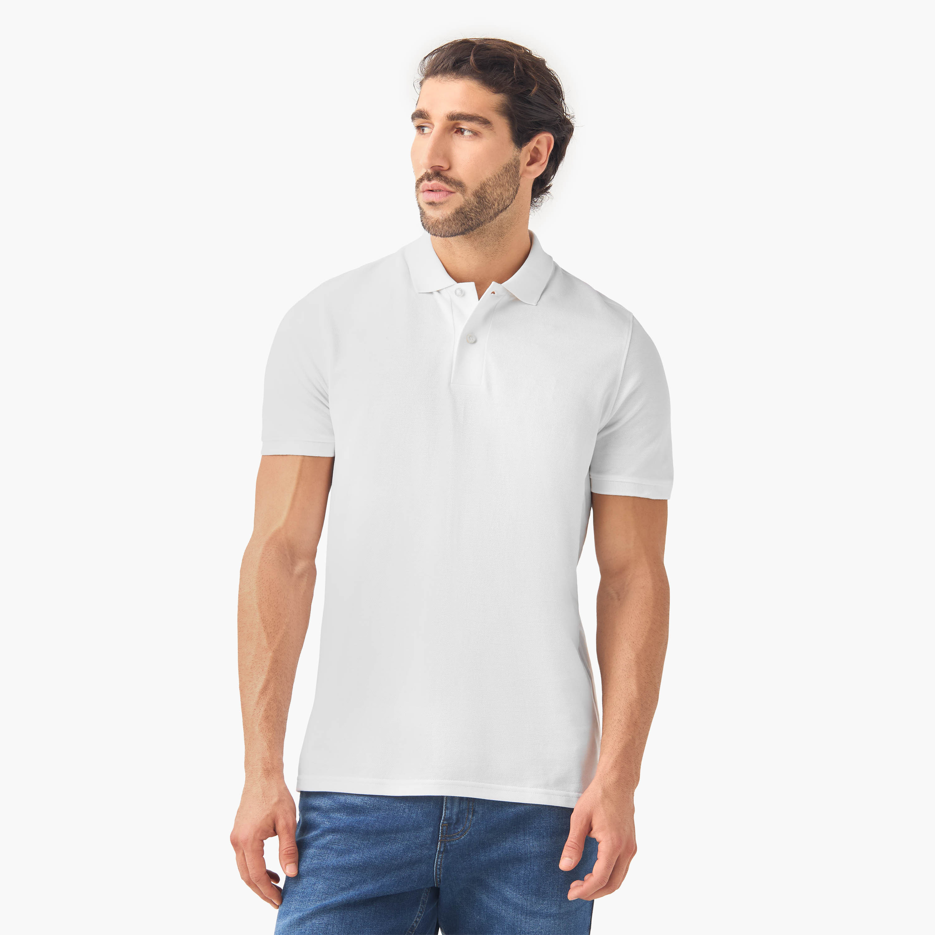 Set of 2 - Splash Basics Polo T-shirt with Short Sleeves-men-clothing-tshirtsandpolos-polos-image-2