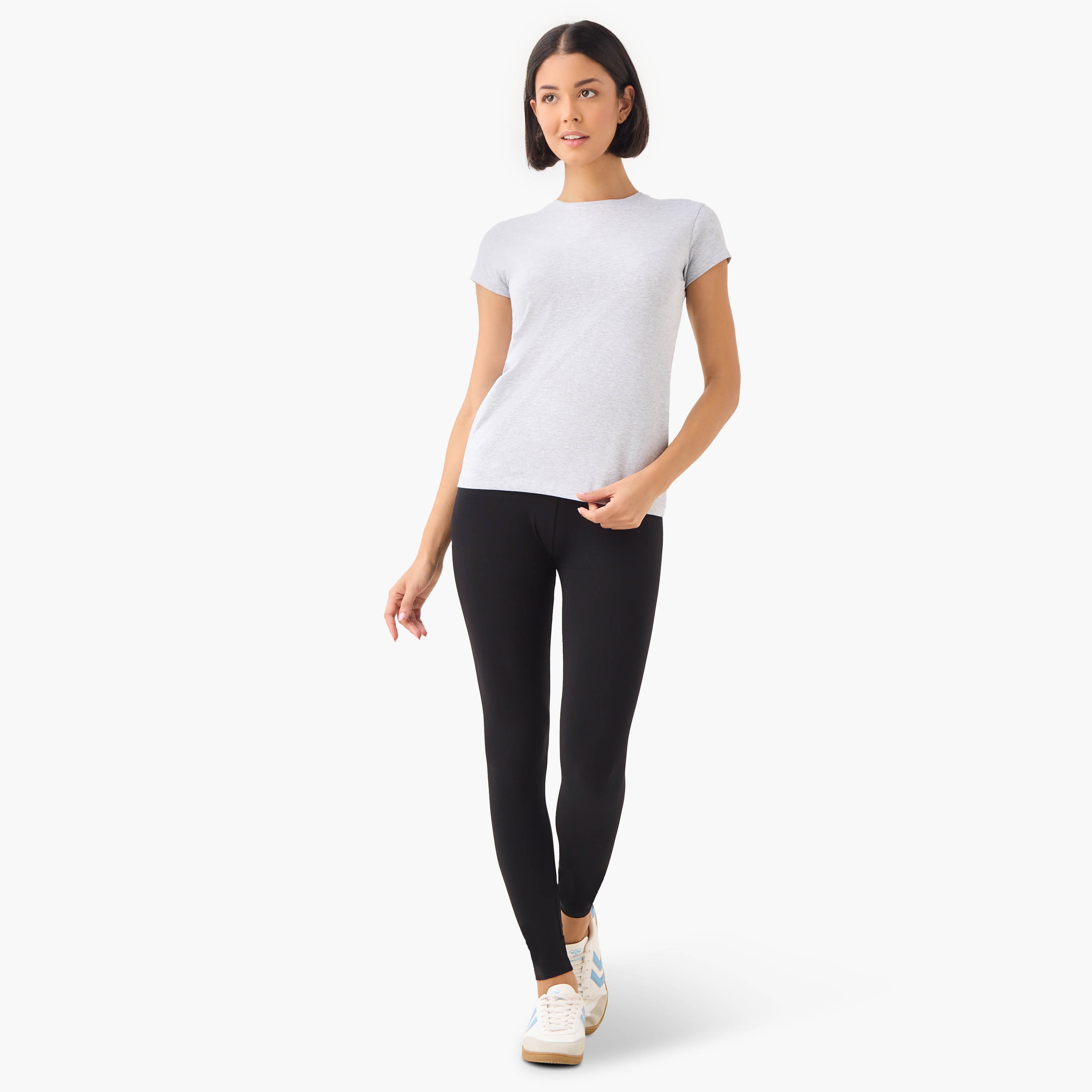 Set of 2 - Flexi Waist Leggings-women-clothing-leggings-image-8