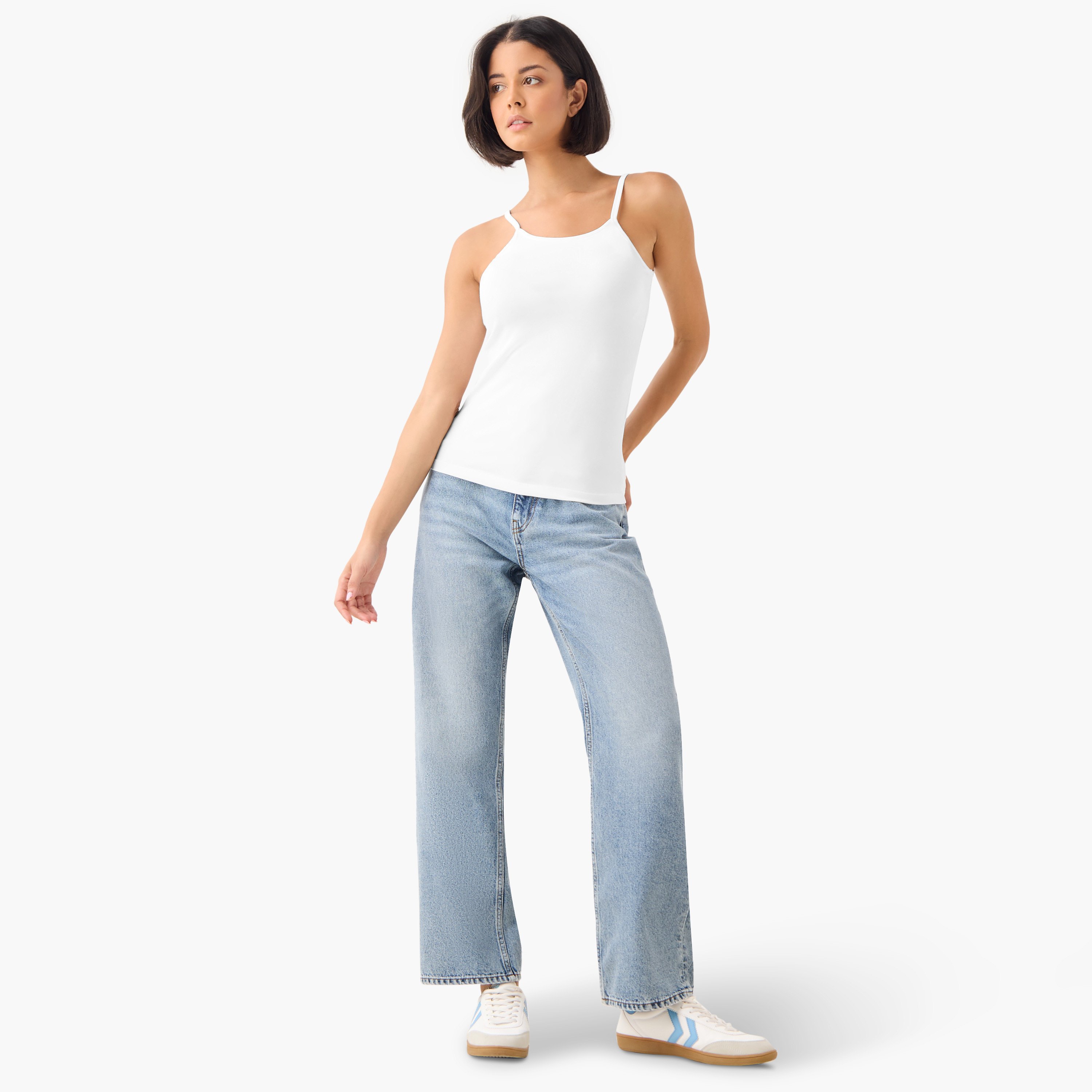 Set of 3 - Camisole with Scoop Neck and Spaghetti Straps-women-clothing-tshirts-image-9