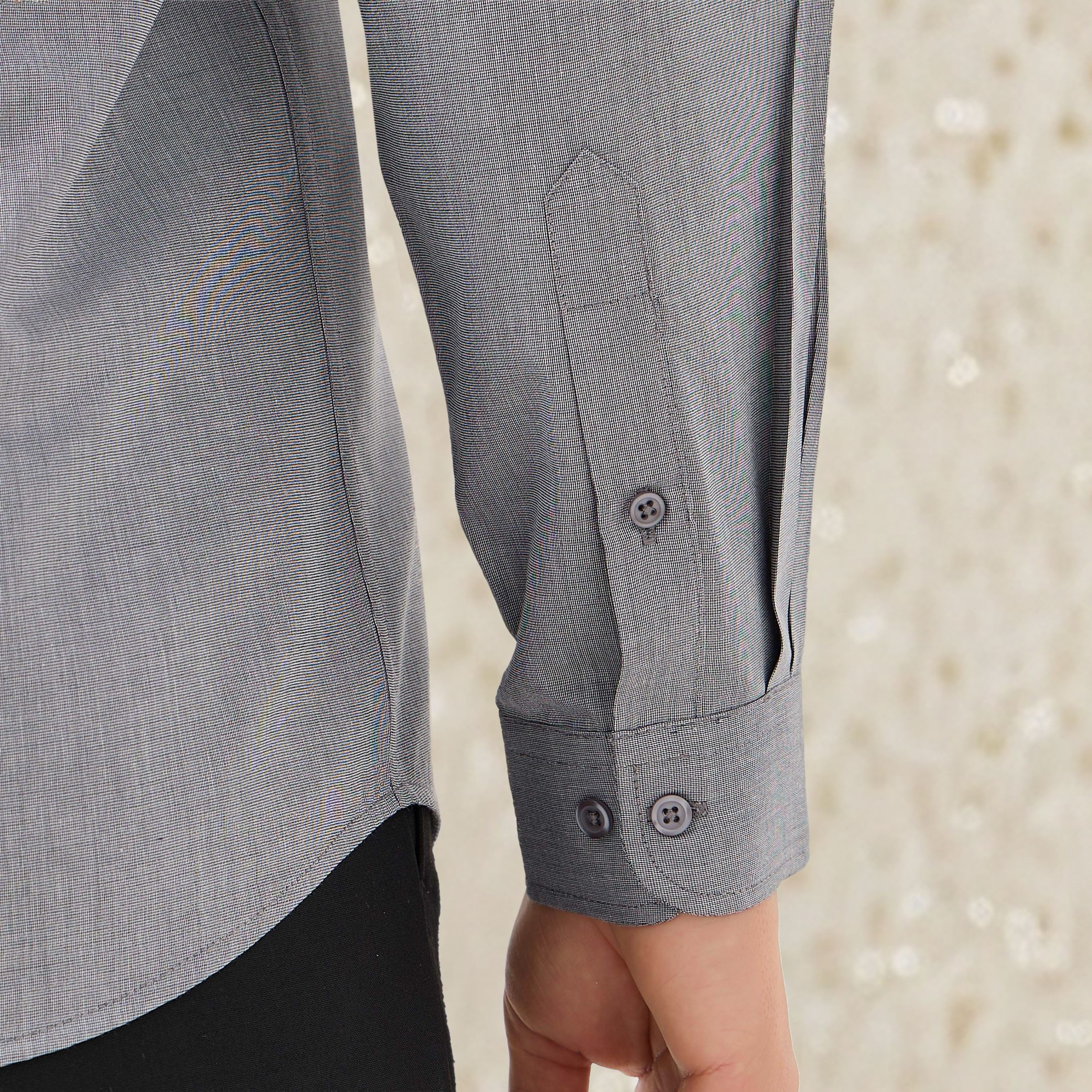 Regular Fit Collared Shirt with Long Sleeves-men-clothing-shirts-image-4