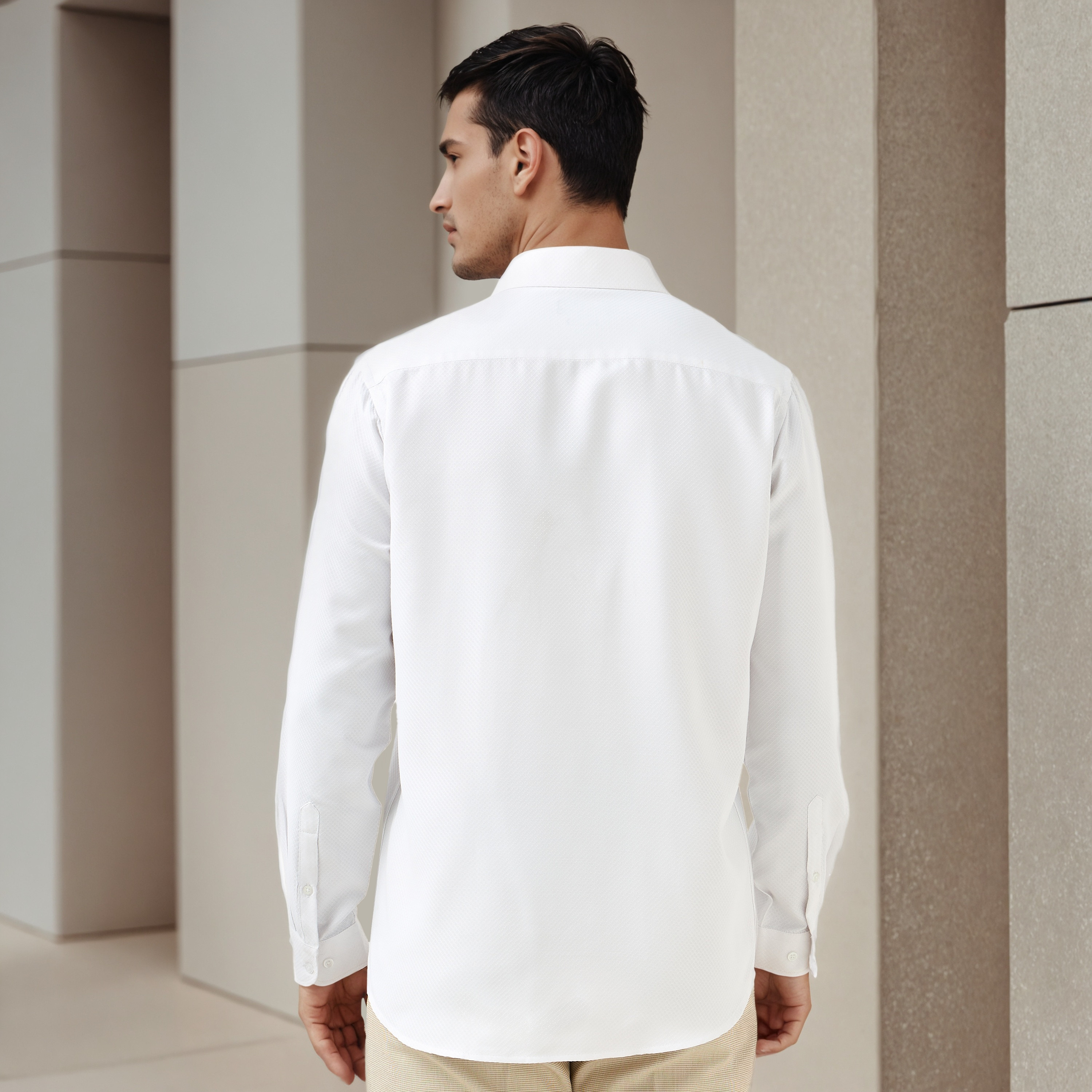 قميص رسمي دوبي بقصة عادية-men-clothing-shirts-image-3