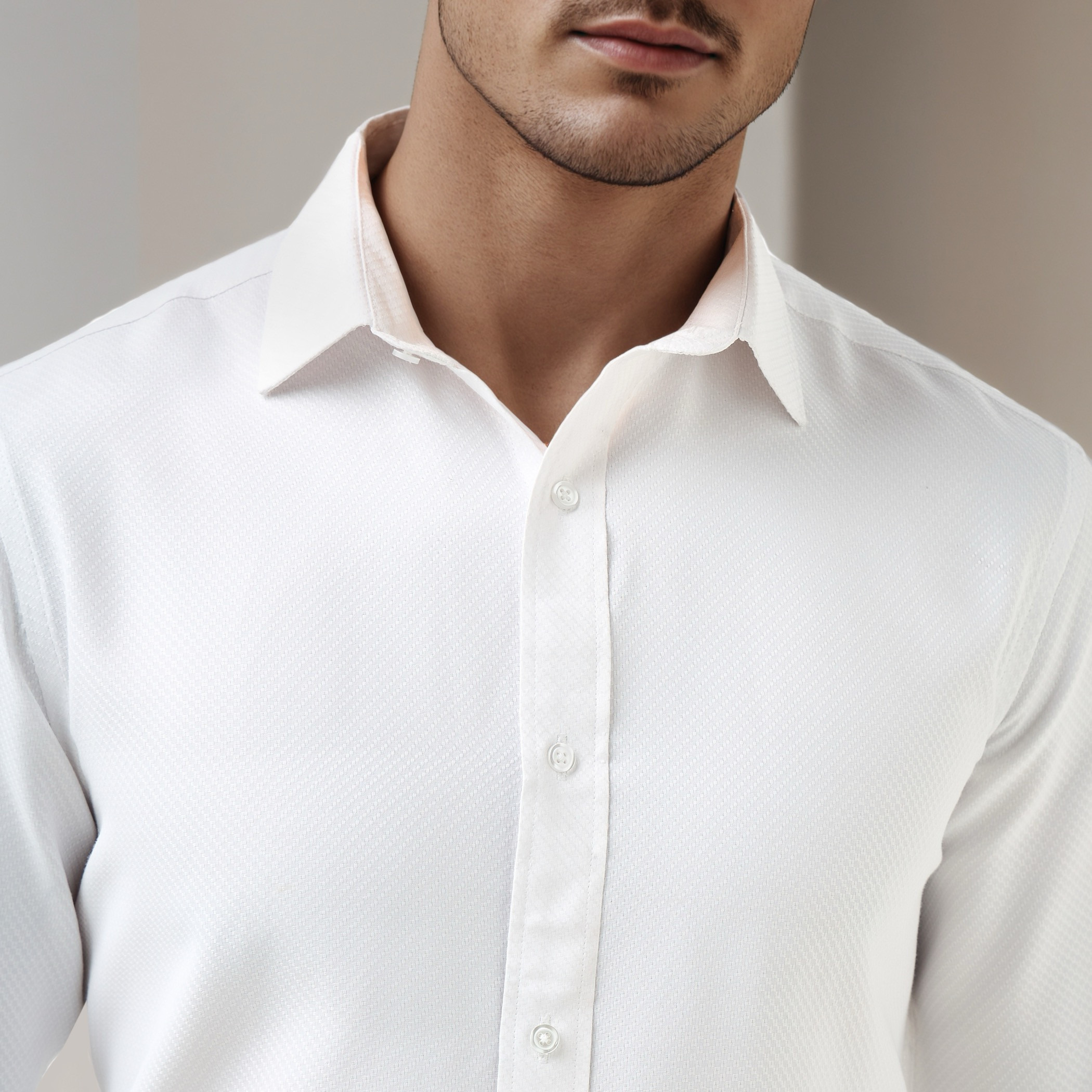 قميص رسمي دوبي بقصة عادية-men-clothing-shirts-image-4