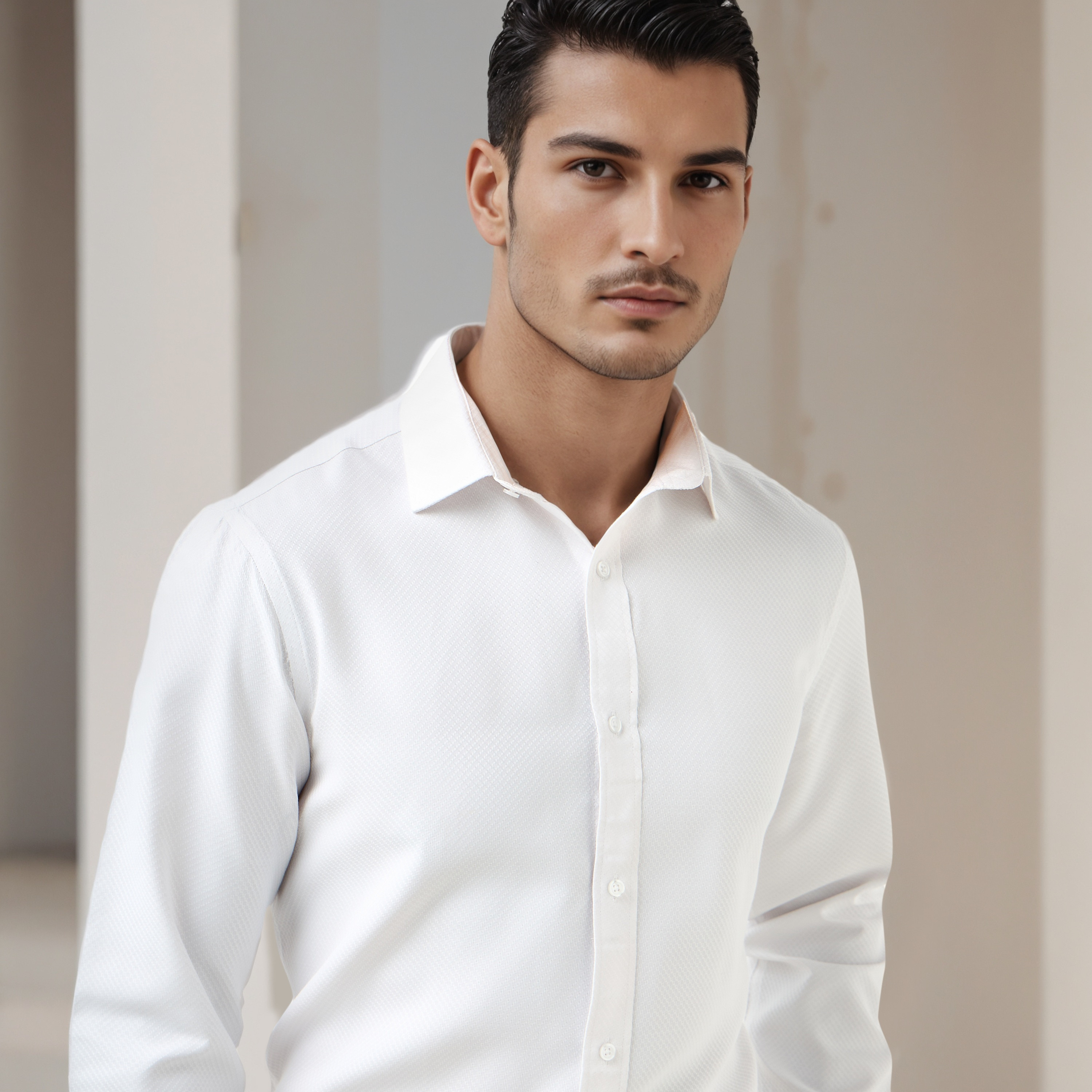 قميص رسمي دوبي بقصة عادية-men-clothing-shirts-image-6