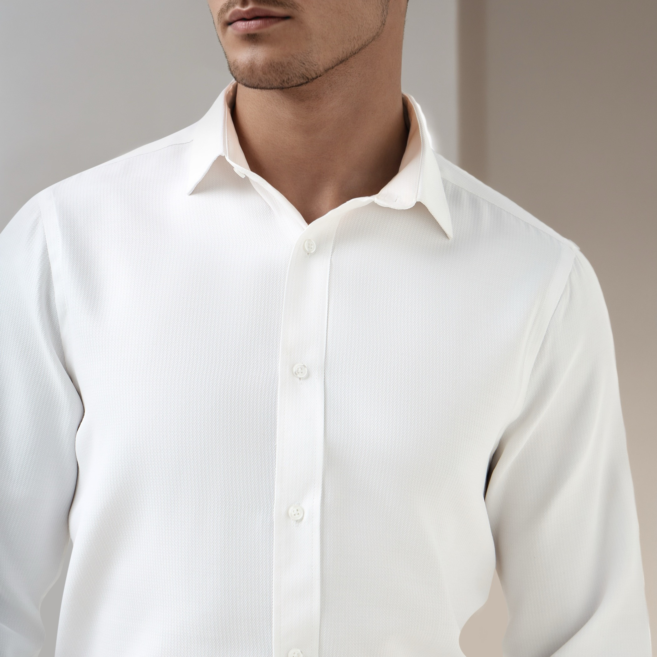 قميص رسمي دوبي بقصة عادية-men-clothing-shirts-image-4