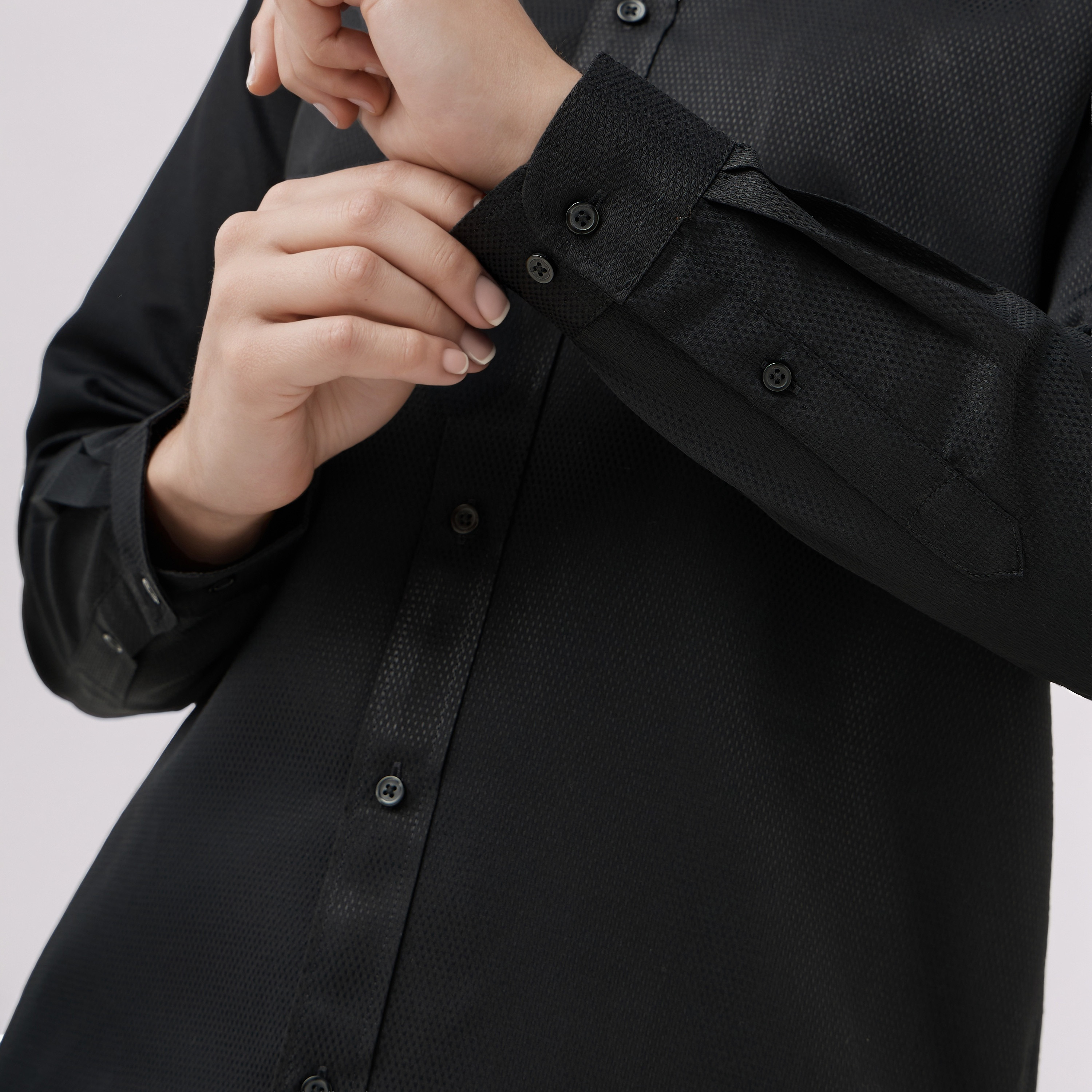 قميص رسمي دوبي بقصة عادية-men-clothing-shirts-image-6