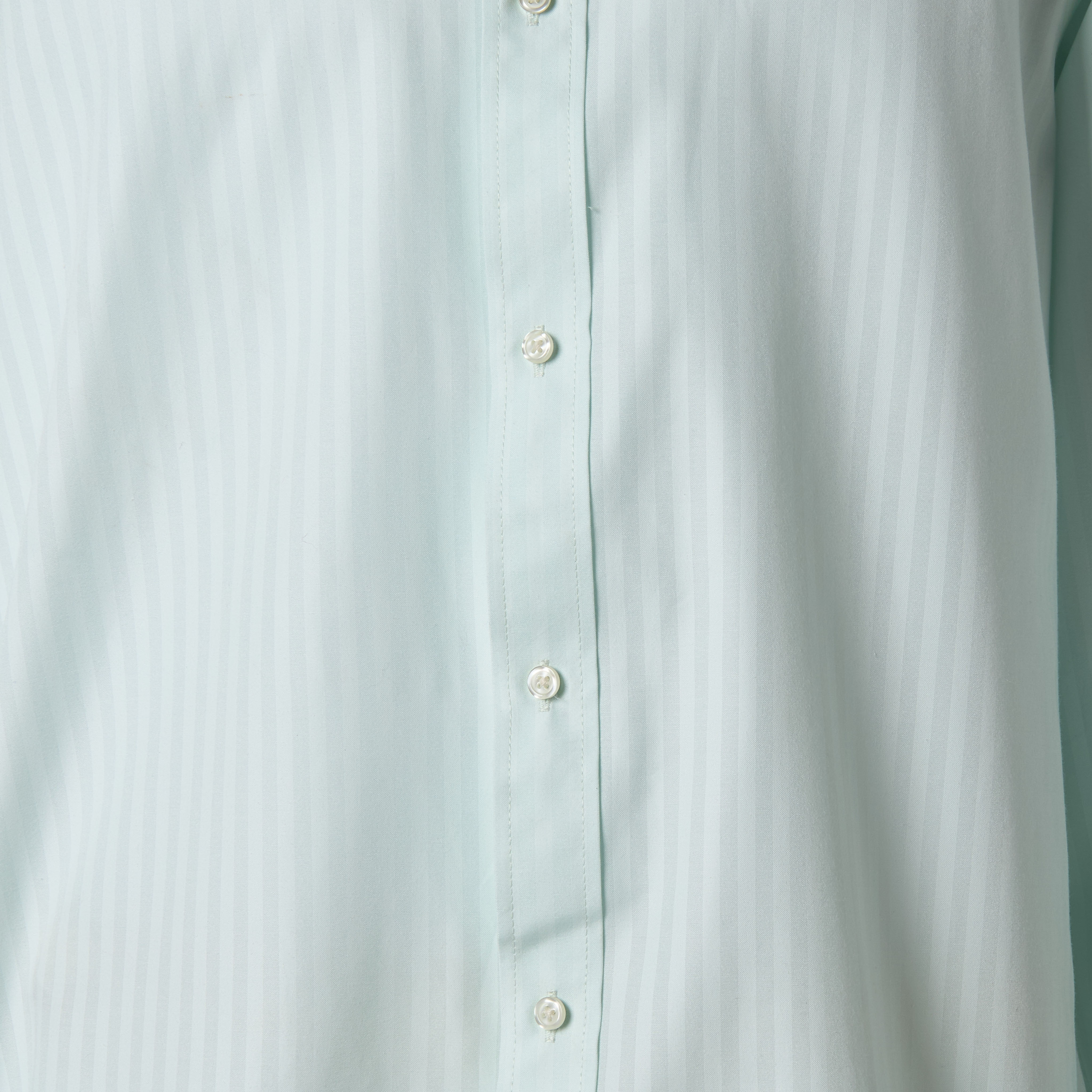 Regular Fit Striped Collared Dobby Shirt with Long Sleeves-men-clothing-shirts-image-4