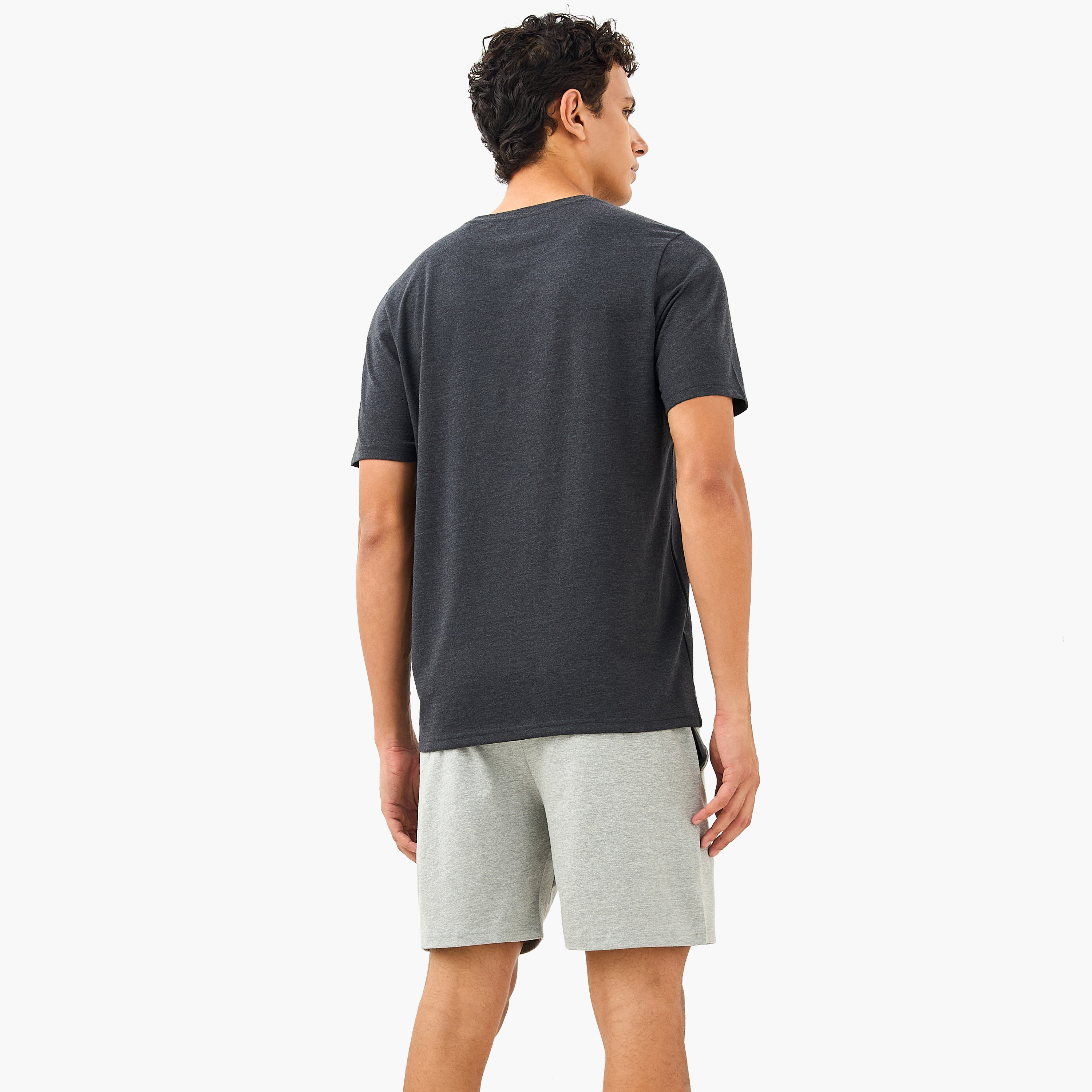 Men Cotton Drawstring Closure Nightwear Set-men-clothing-nightwear-sets-image-4