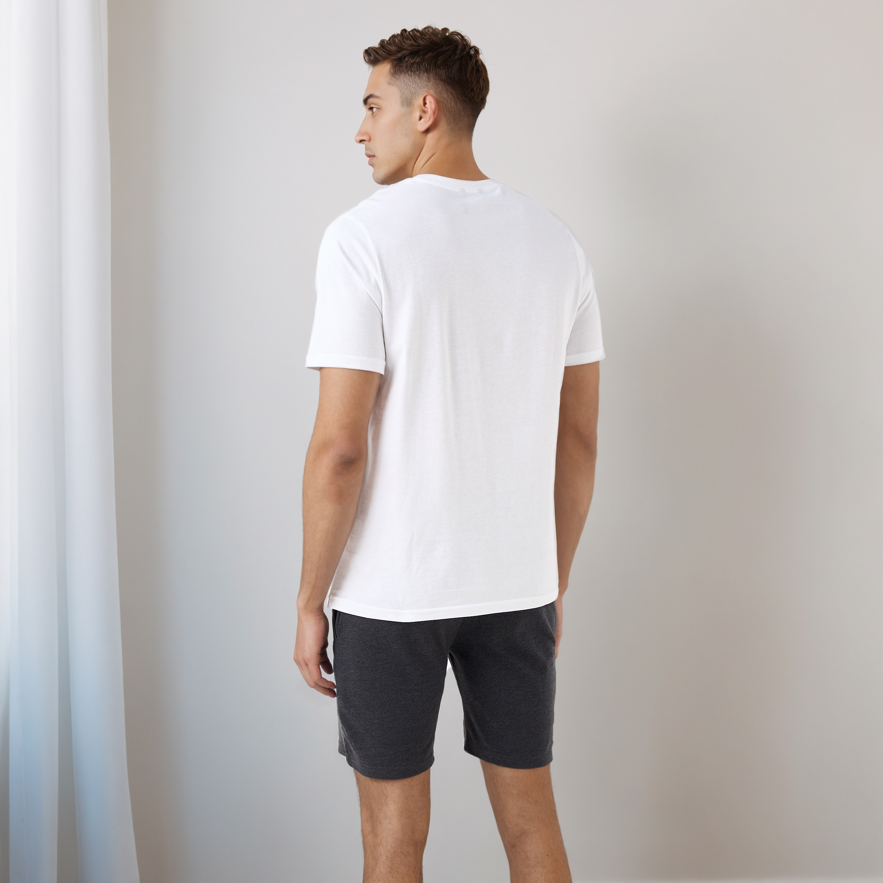 Men Cotton Drawstring Closure Nightwear Set-men-clothing-nightwear-sets-image-4