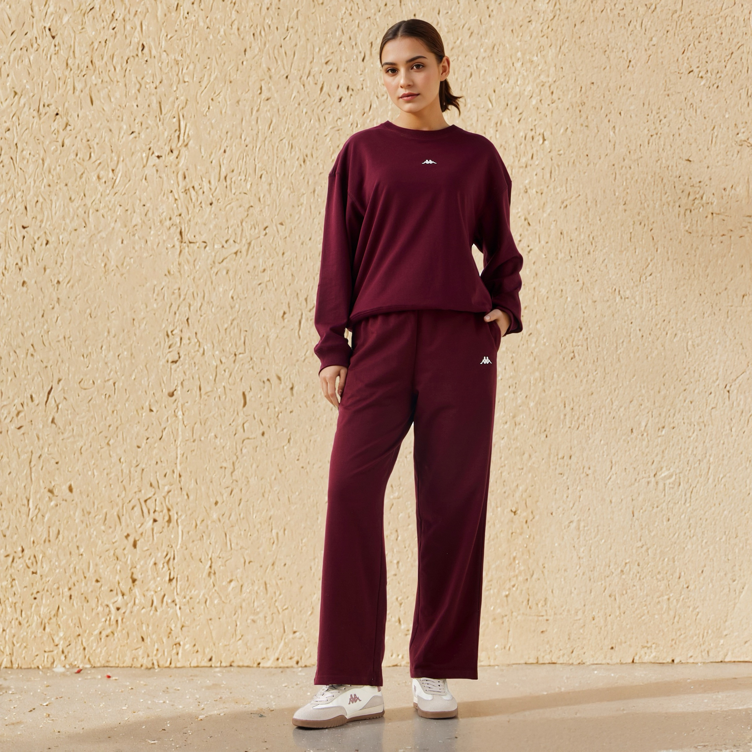 Kappa Relaxed Fit Track Pants-women-clothing-bottoms-joggers-image-2