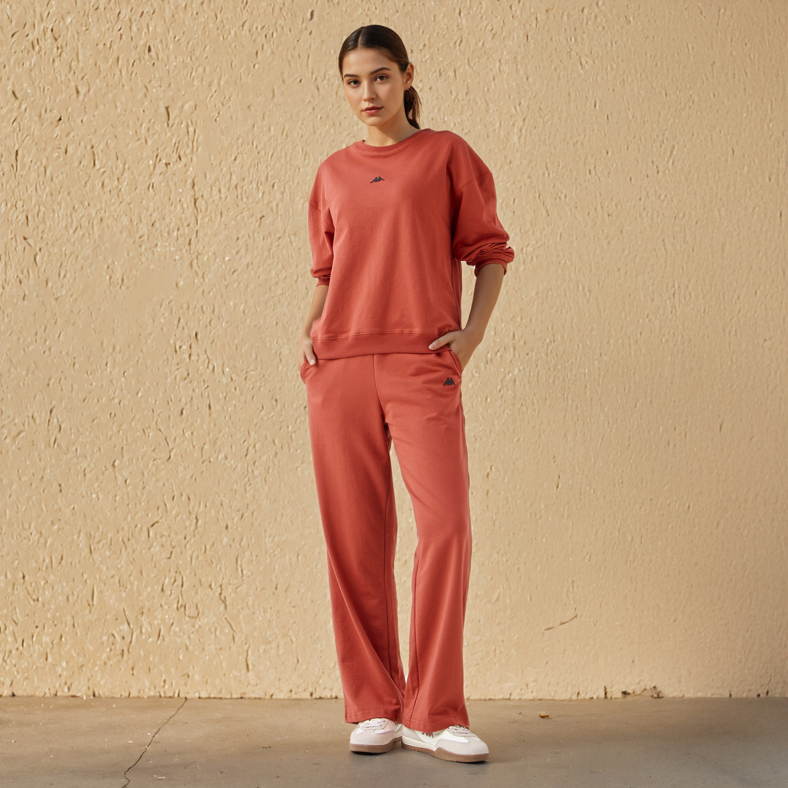 Kappa Relaxed Fit Track Pants-women-clothing-bottoms-joggers-image-2