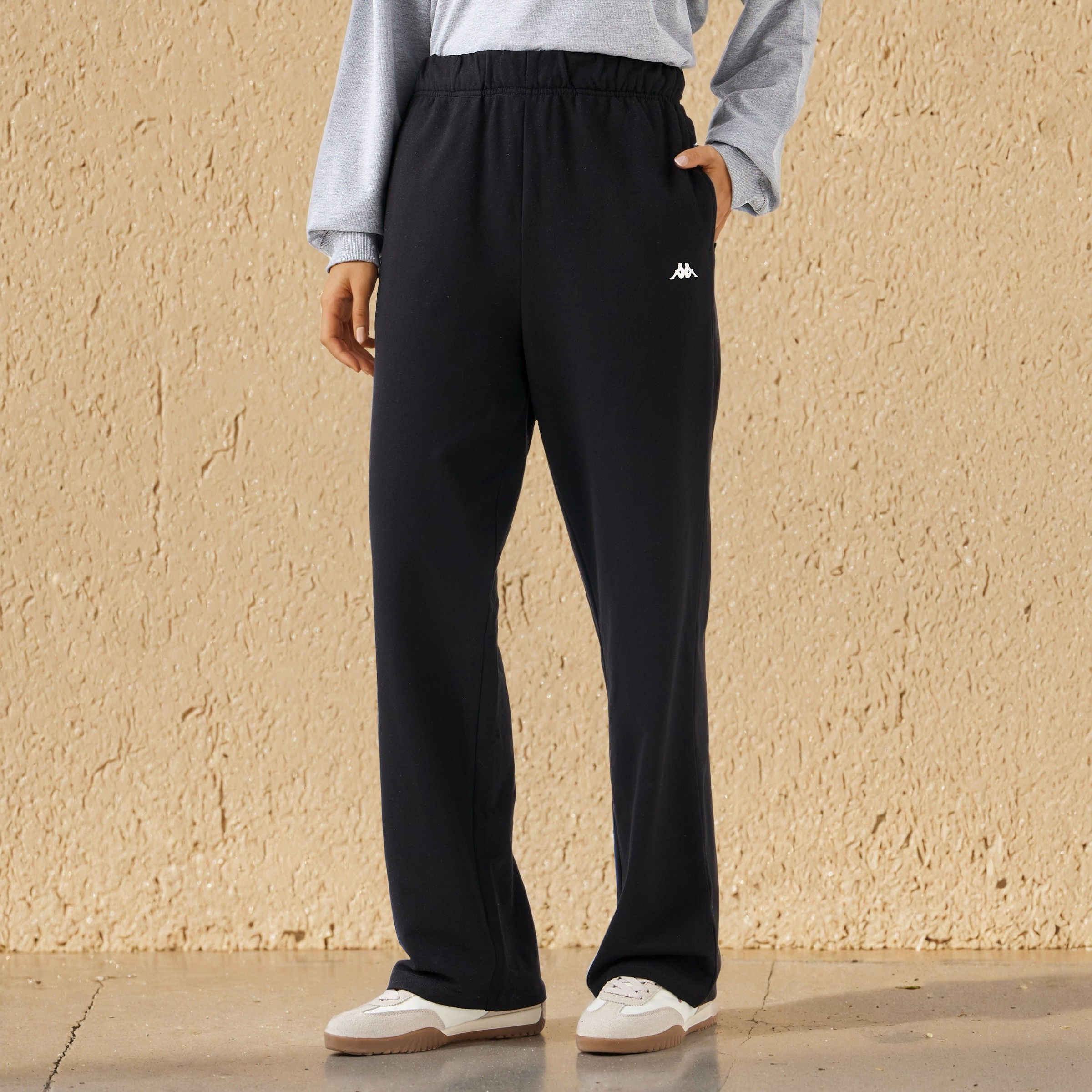 Kappa Relaxed Fit Track Pants-women-clothing-bottoms-joggers-image-1