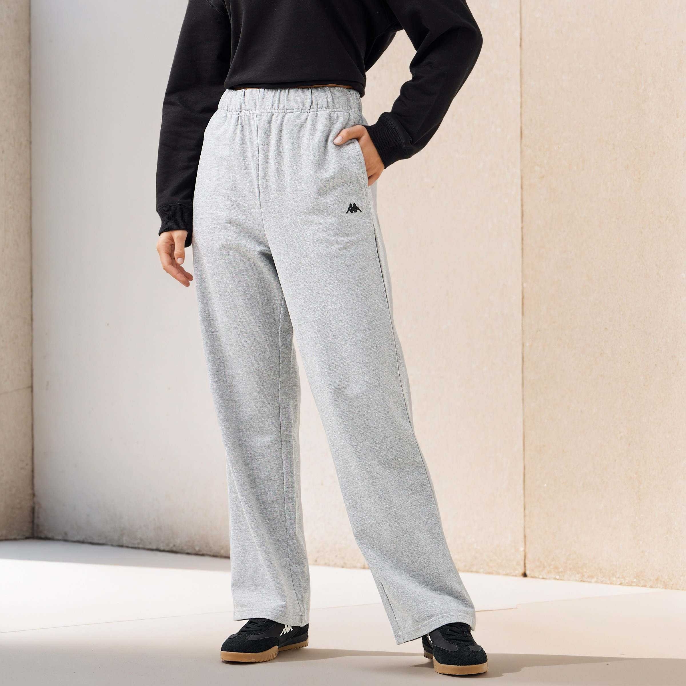 Kappa Relaxed Fit Track Pants-women-clothing-bottoms-joggers-image-1