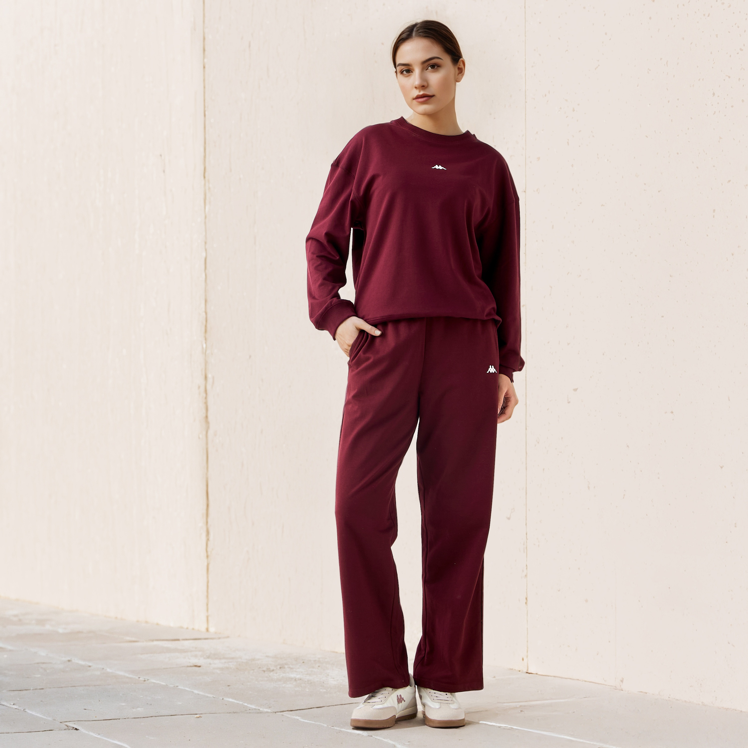 سويت شيرت بقصّة عادية من كابا-women-clothing-hoodiesandsweatshirts-sweatshirts-image-2