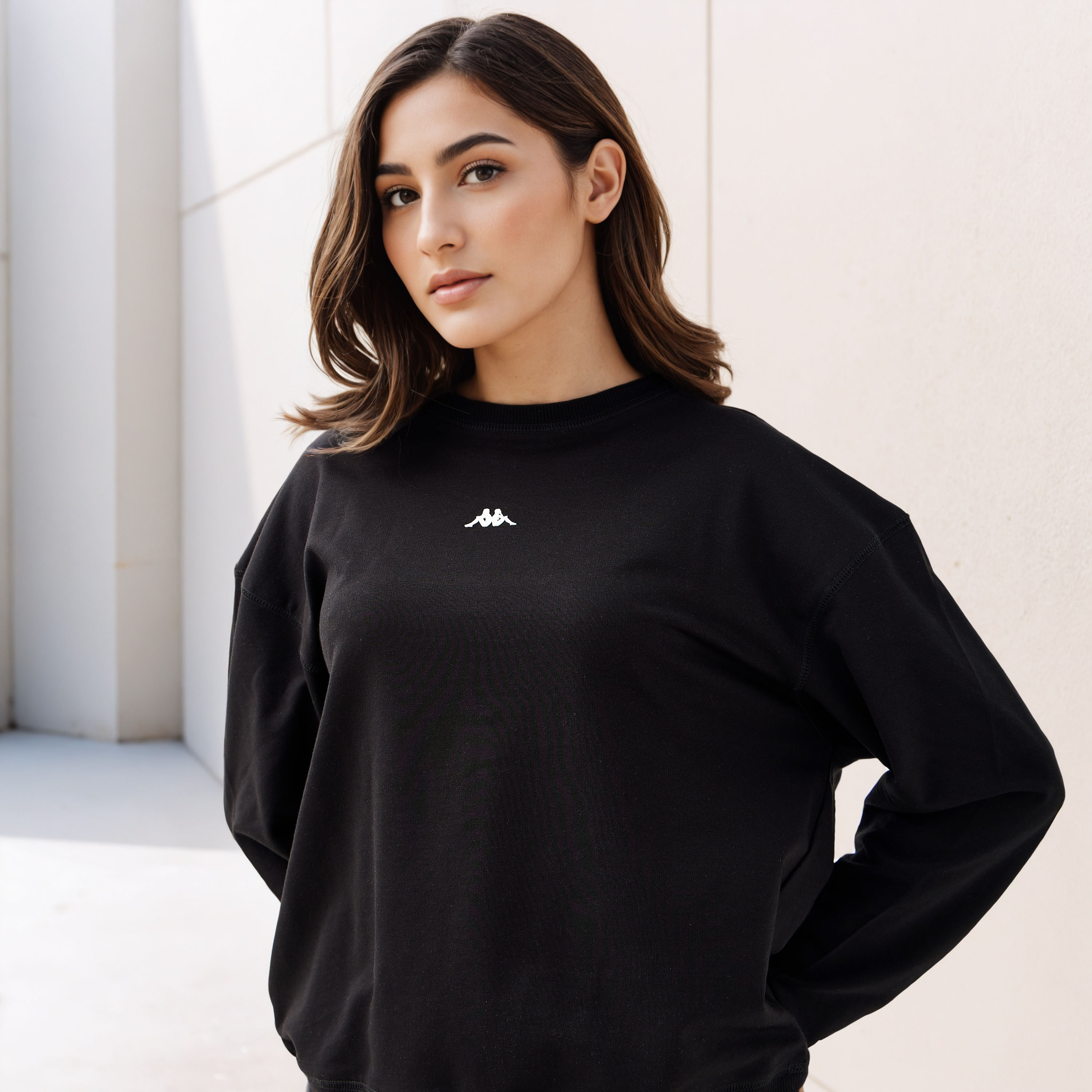 Kappa Relaxed Fit Sweatshirt-women-clothing-hoodiesandsweatshirts-sweatshirts-image-4