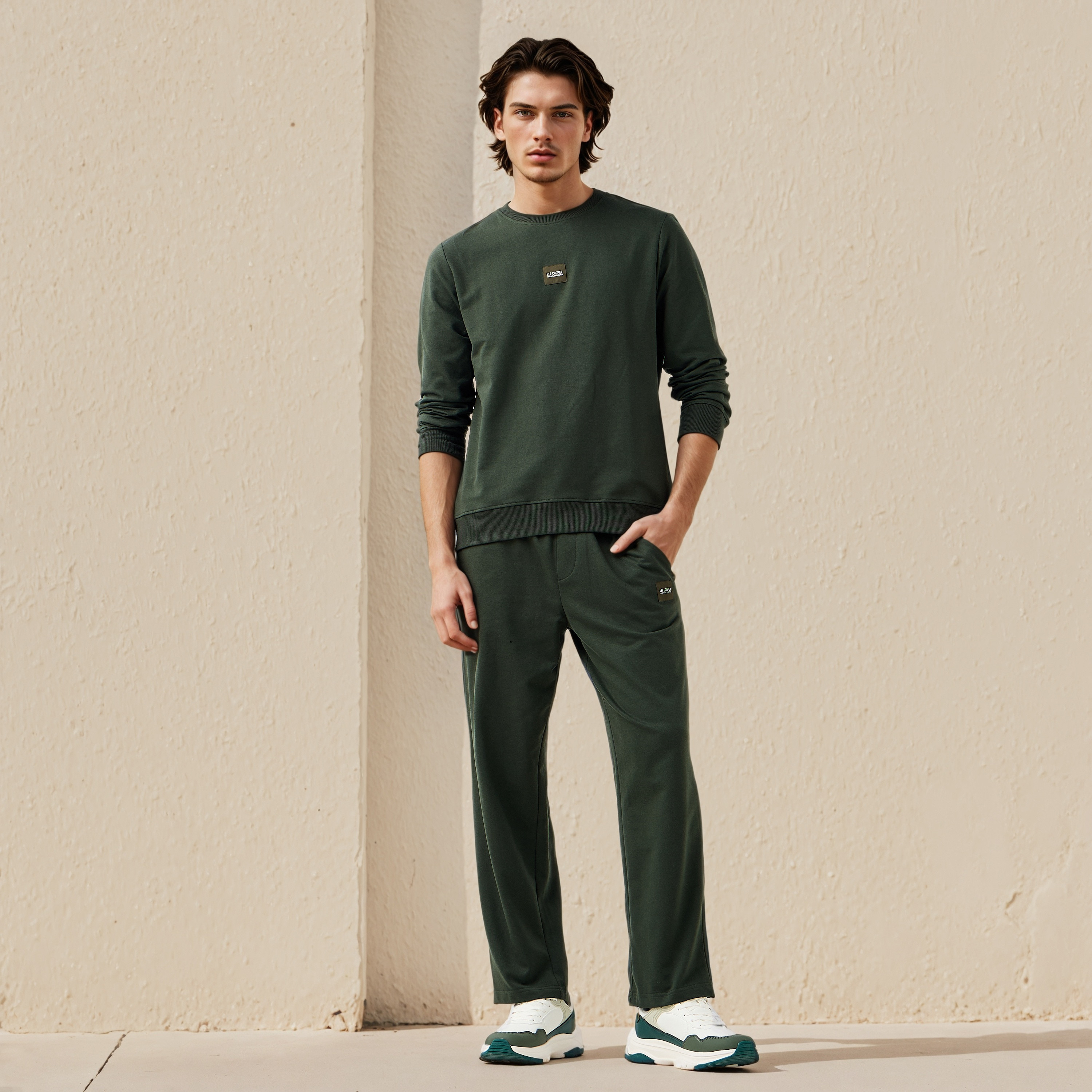 Lee Cooper Relaxed Fit Track Pants-men-clothing-bottoms-joggers-image-2