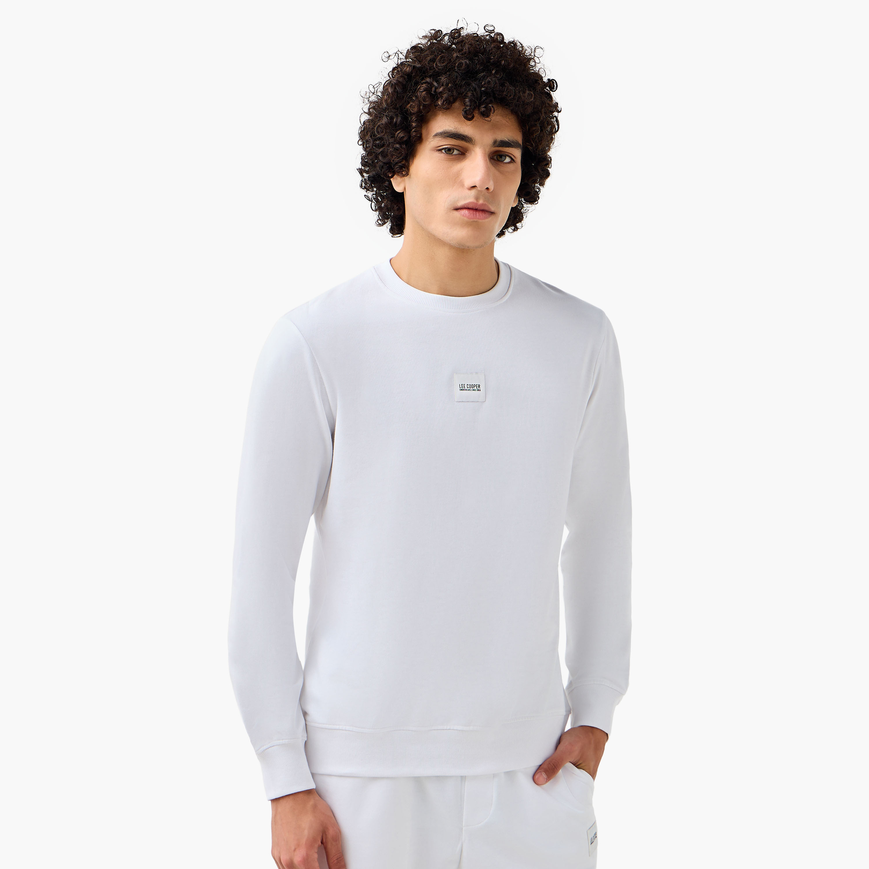 Lee Cooper Regular Fit Sweatshirt-men-winterwear-hoodiesandsweatshirts-image-1