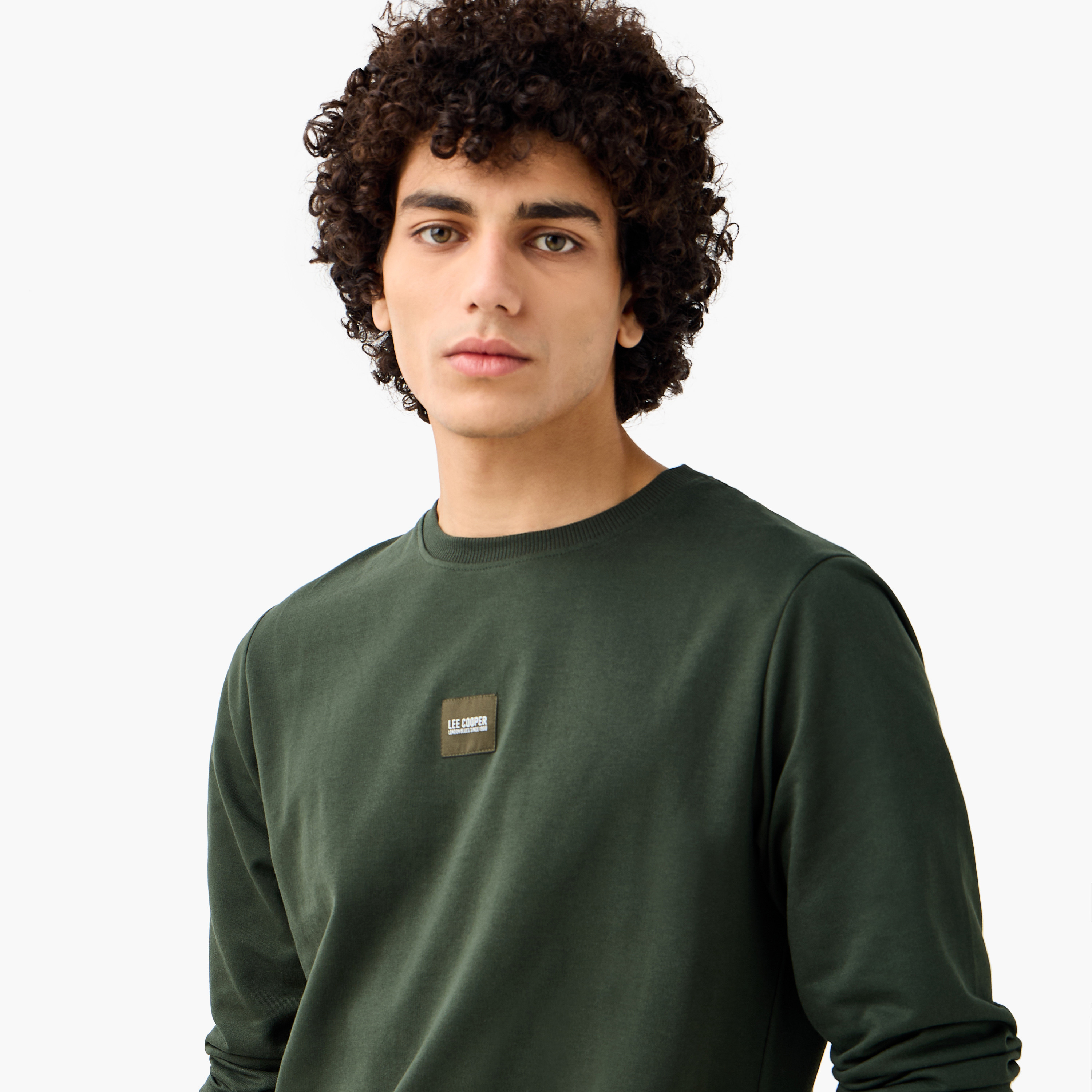 Lee Cooper Regular Fit Sweatshirt-men-winterwear-hoodiesandsweatshirts-image-5