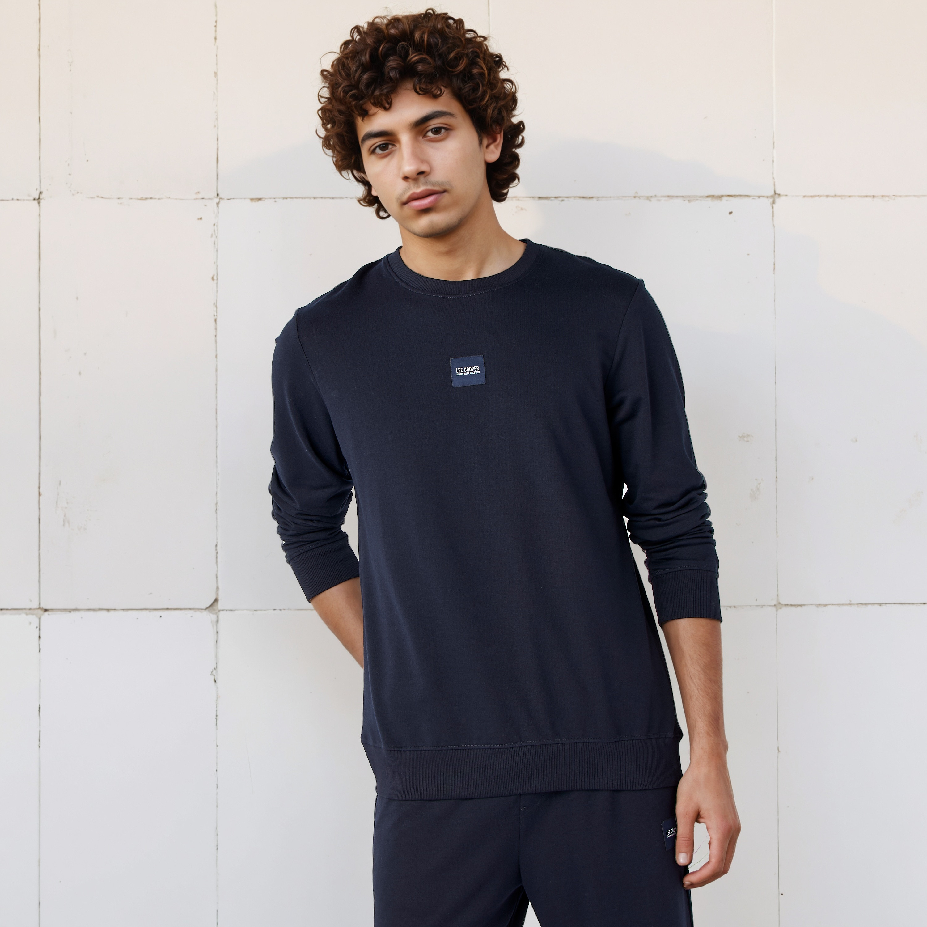 Lee Cooper Regular Fit Sweatshirt-men-winterwear-hoodiesandsweatshirts-image-1