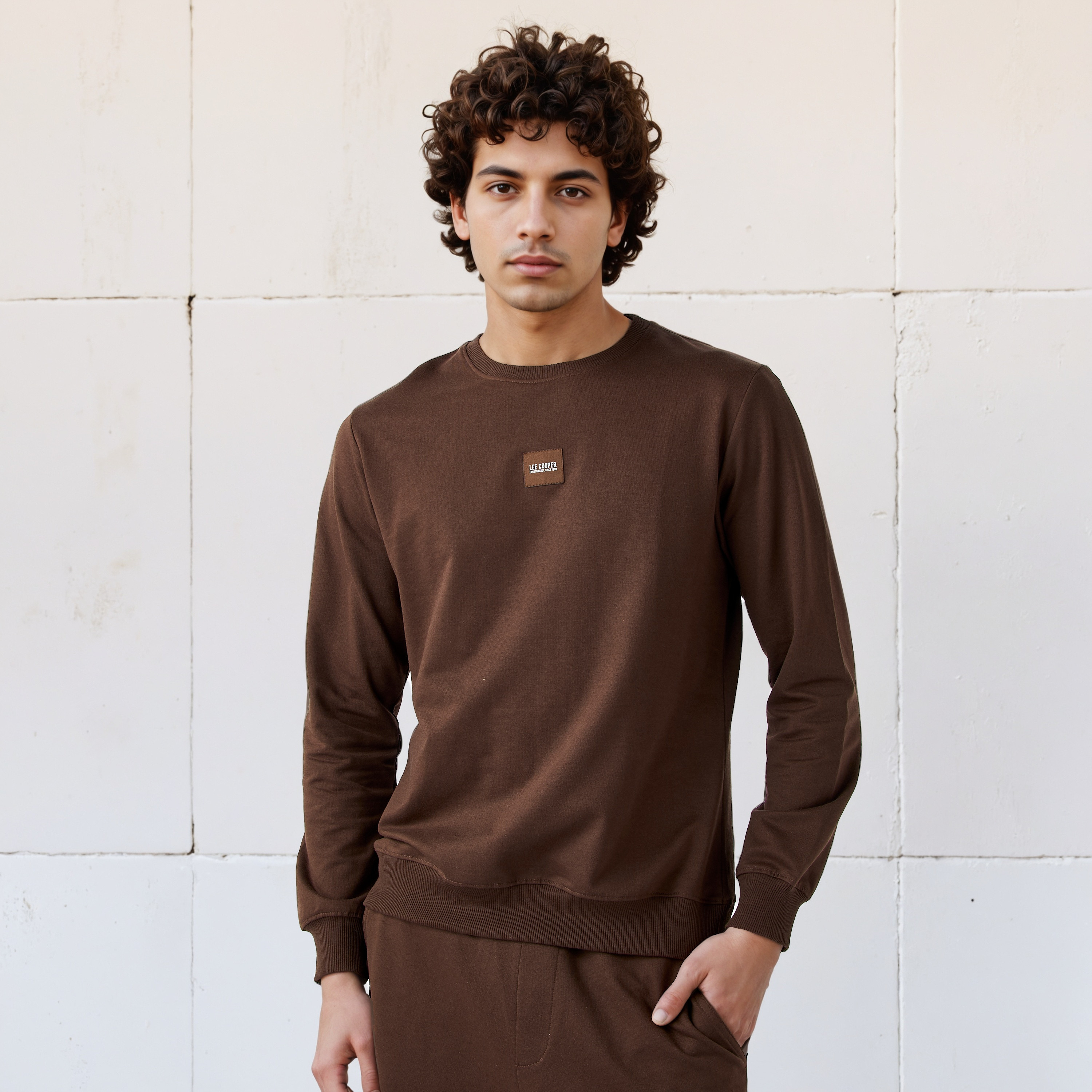 Lee Cooper Regular Fit Sweatshirt-men-winterwear-hoodiesandsweatshirts-image-1
