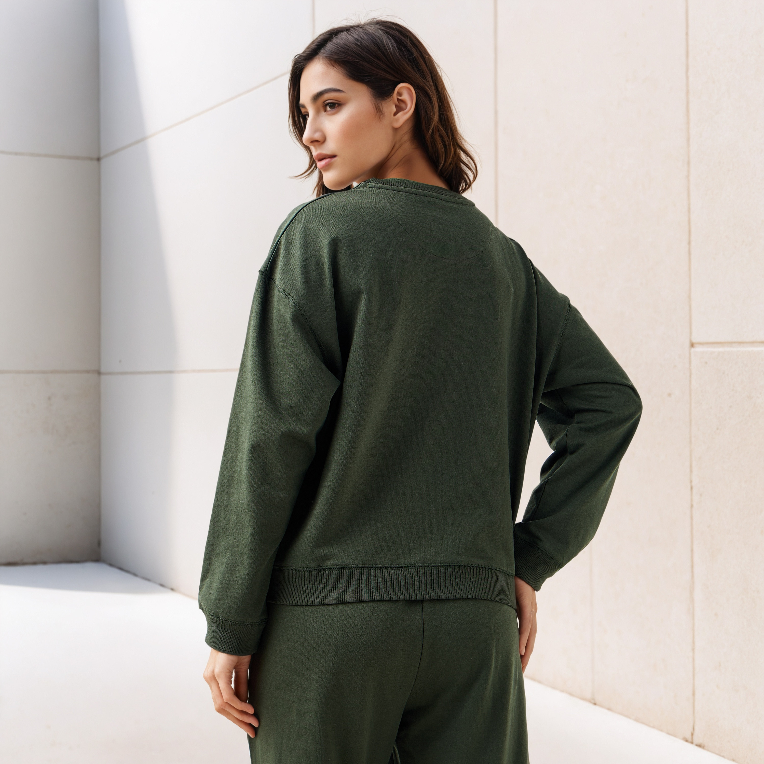 Lee Cooper Regular Fit Sweatshirt-women-winterwear-hoodiesandsweatshirts-sweatshirts-image-3