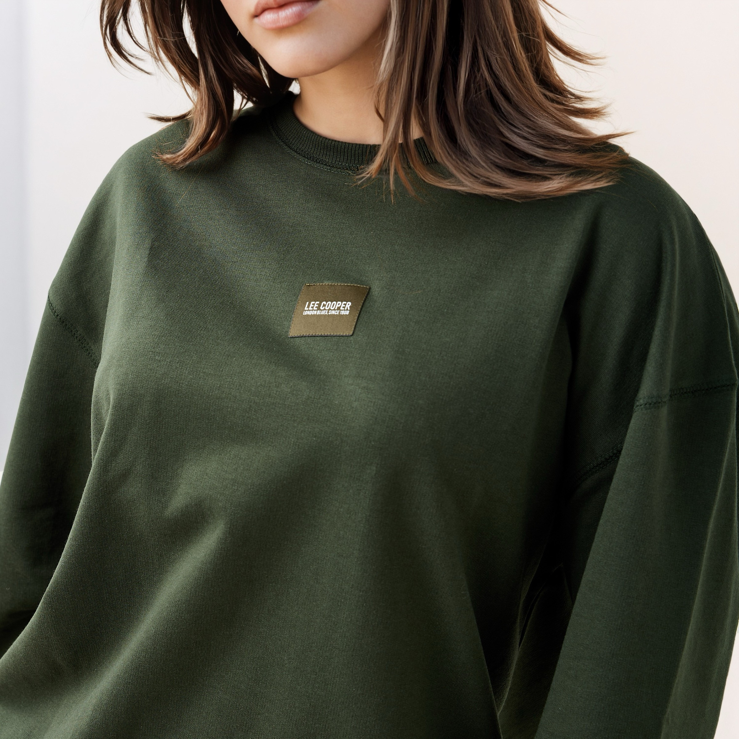 Lee Cooper Regular Fit Sweatshirt-women-winterwear-hoodiesandsweatshirts-sweatshirts-image-5