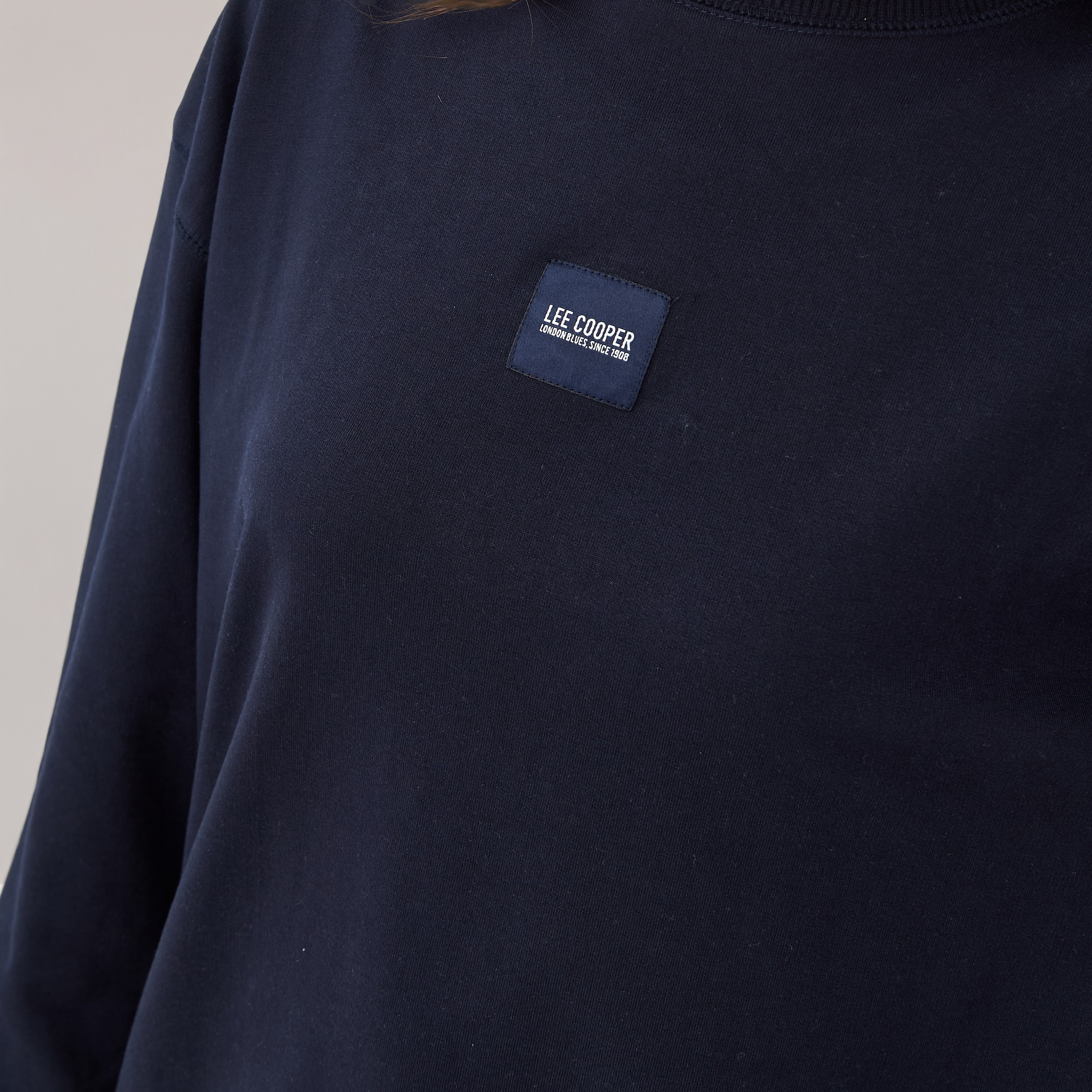 Lee Cooper Regular Fit Sweatshirt-women-winterwear-hoodiesandsweatshirts-sweatshirts-image-4