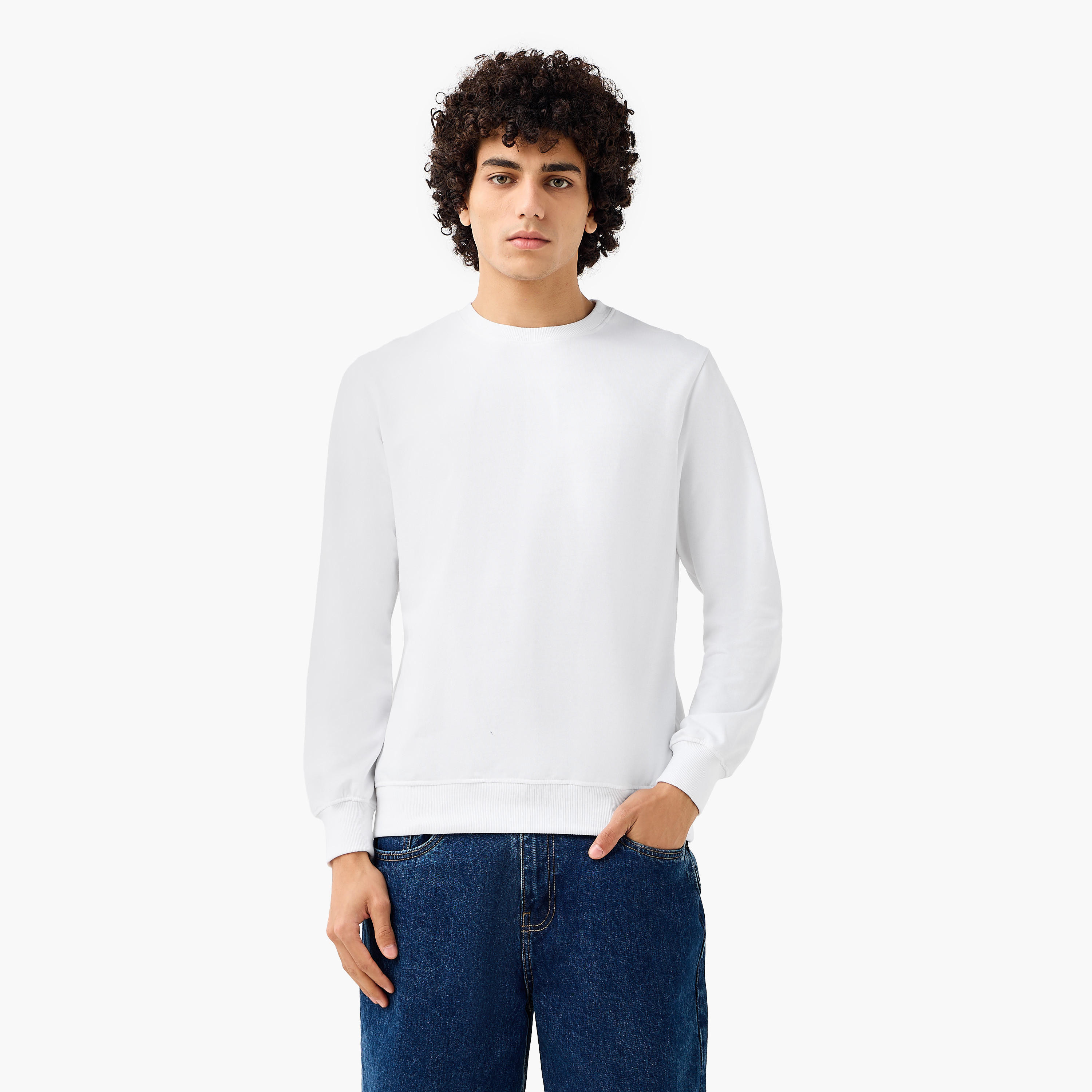 Men Regular Fit Cotton Blend Sweatshirt - Set of 2-men-winterwear-hoodiesandsweatshirts-image-2