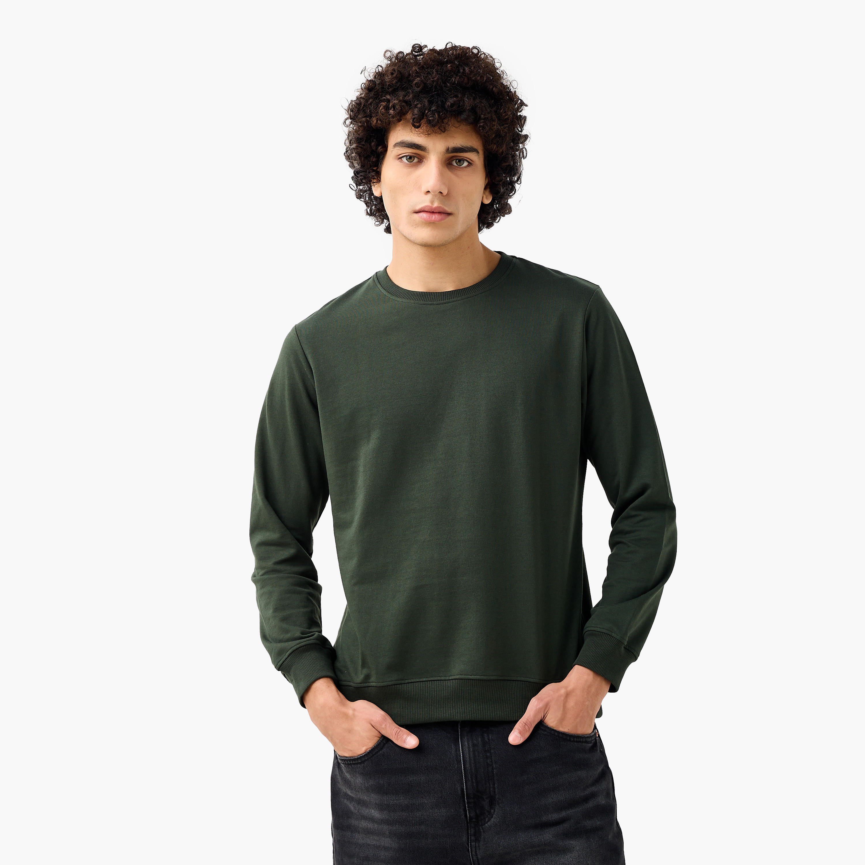 Men Regular Fit Cotton Blend Sweatshirt - Set of 2-men-winterwear-hoodiesandsweatshirts-image-2