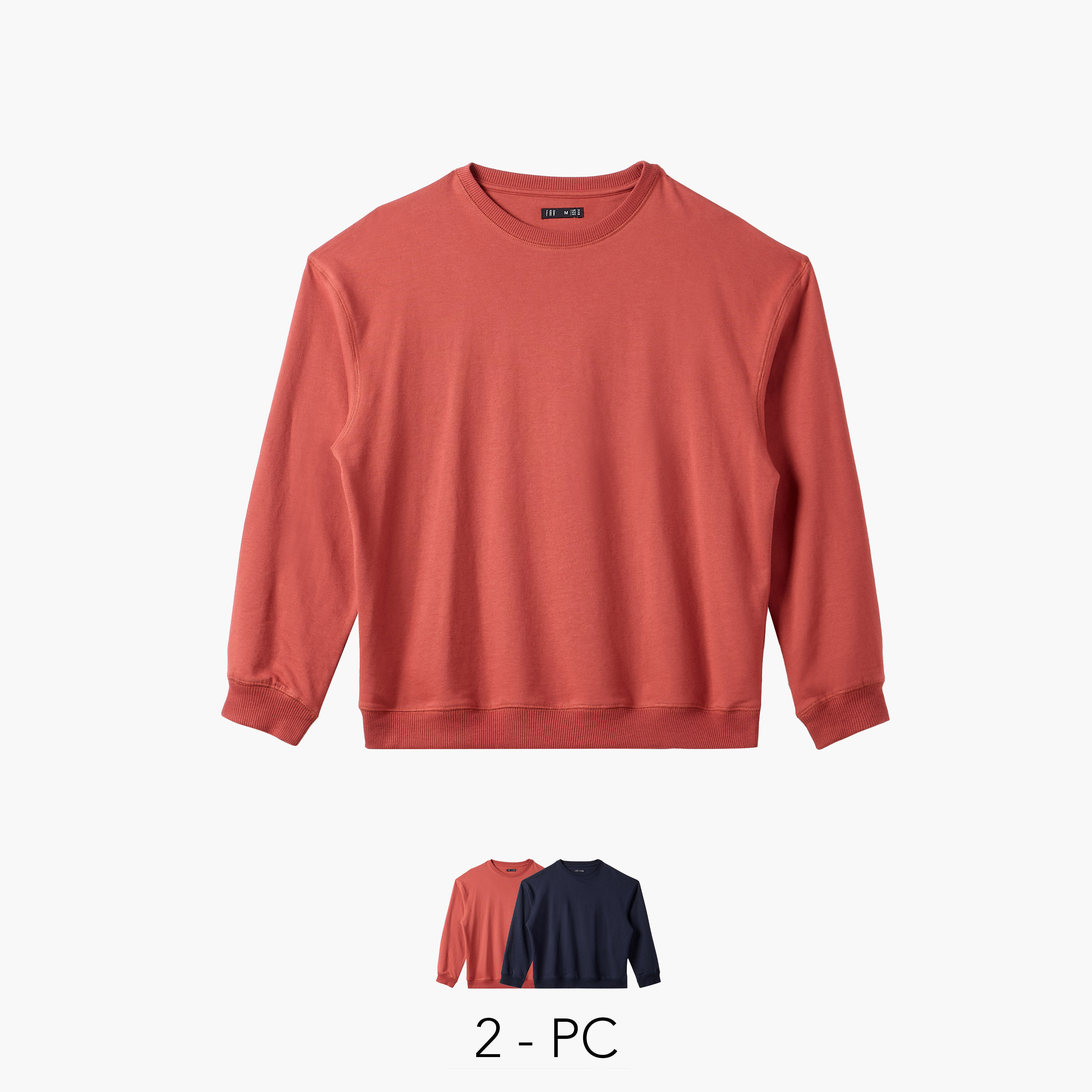 سويت شيرت بقصة عادية - طقم من قطعتين-women-winterwear-hoodiesandsweatshirts-sweatshirts-image-7