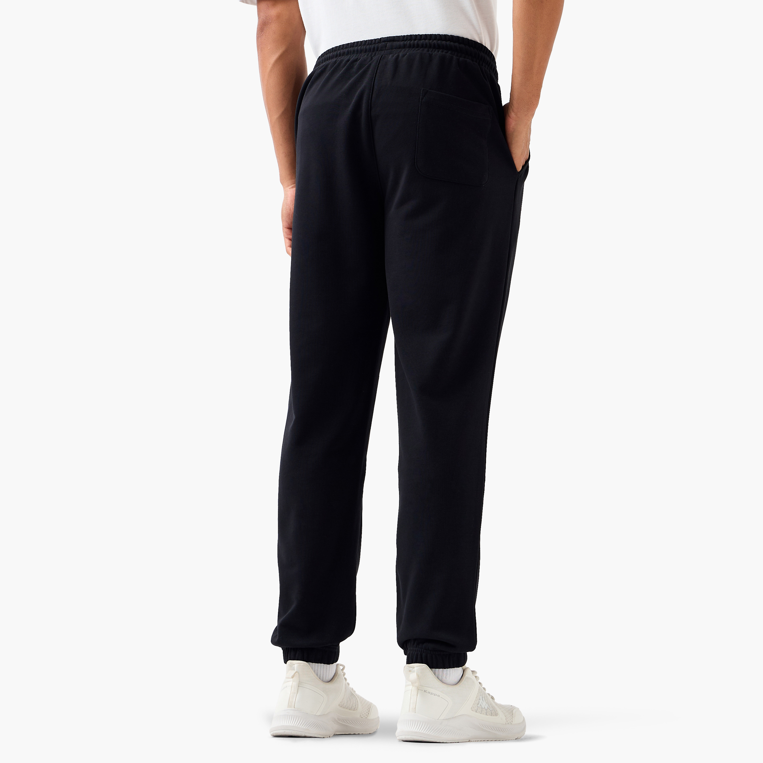 Kappa Relaxed Fit Joggers with Elasticated Waist-men-clothing-sportswearandactivewear-bottoms-joggers-image-3
