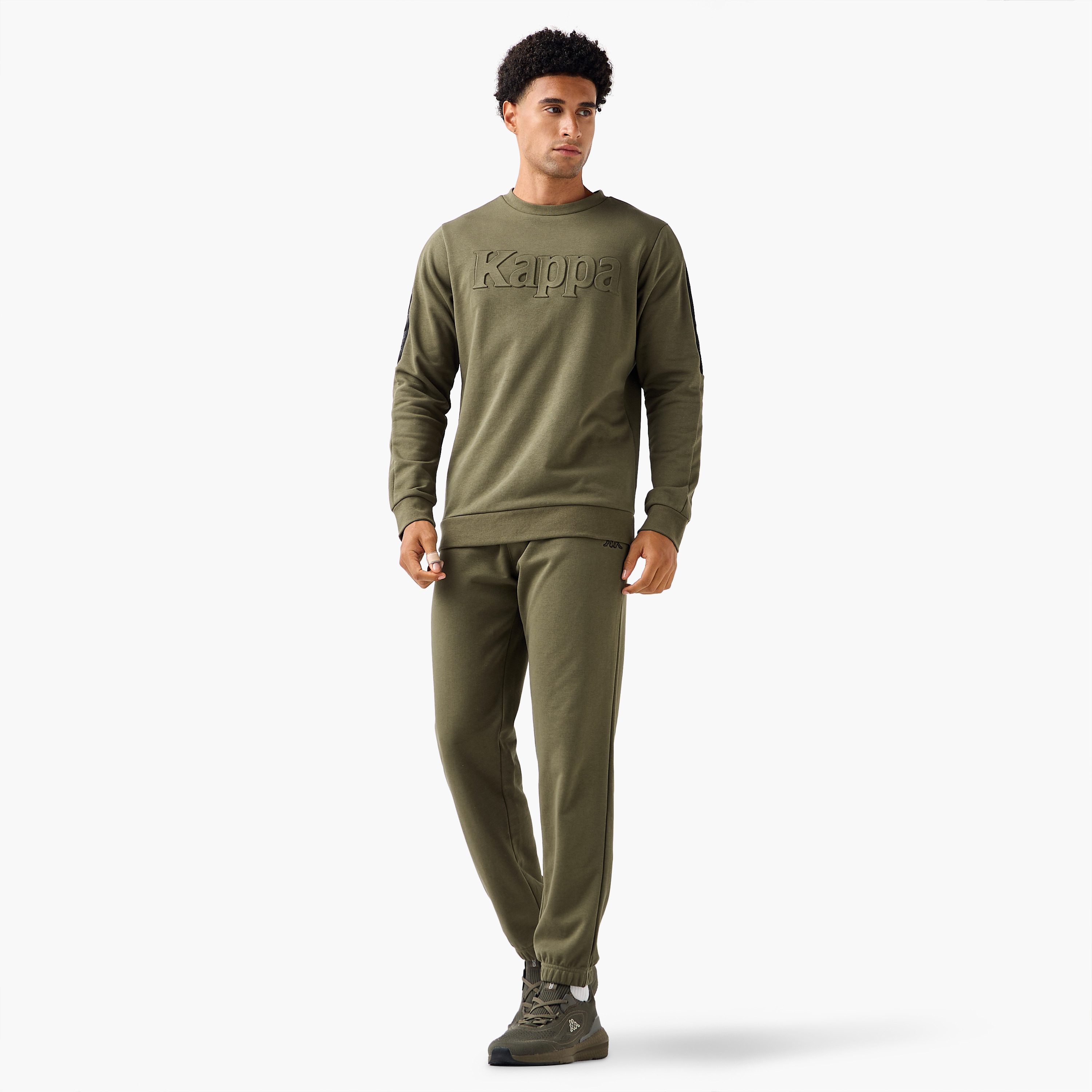 Kappa Men Relaxed Fit Flexi Waist Joggers-men-clothing-sportswearandactivewear-bottoms-joggers-image-2