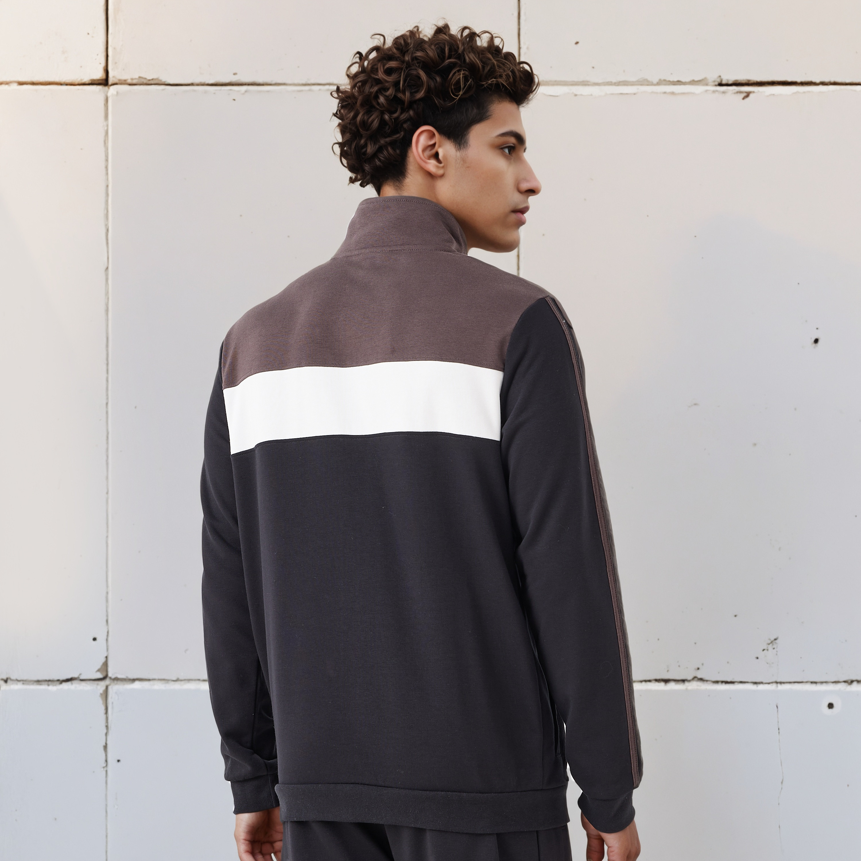 Kappa Men Regular Fit Colourblock Hoodie-men-winterwear-hoodiesandsweatshirts-image-3