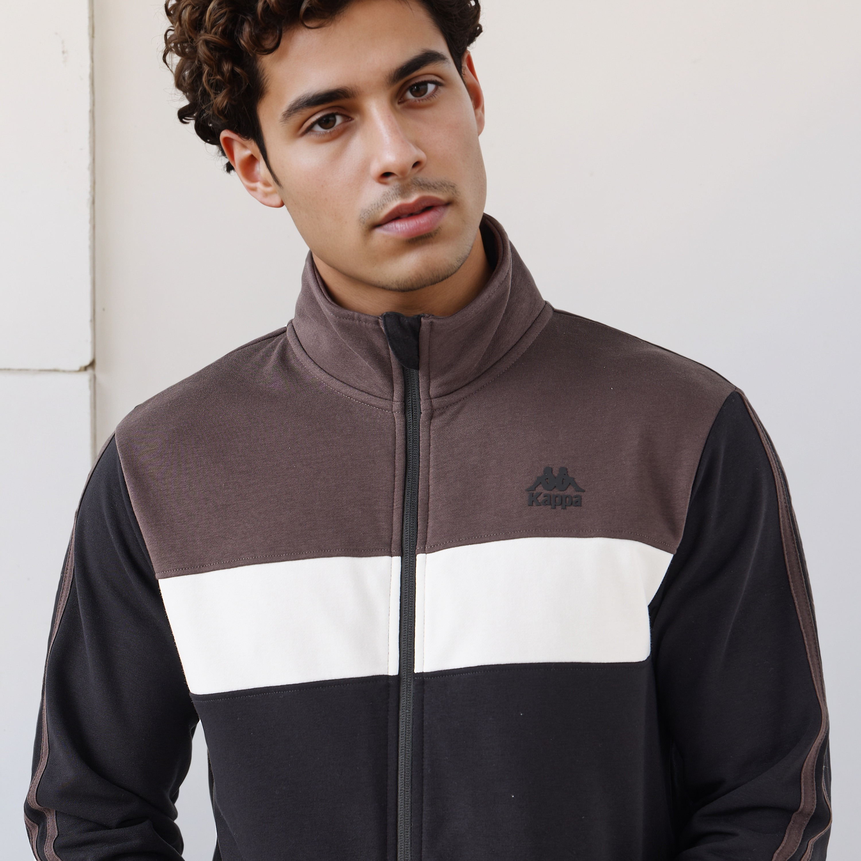 Kappa Men Regular Fit Colourblock Hoodie-men-winterwear-hoodiesandsweatshirts-image-4