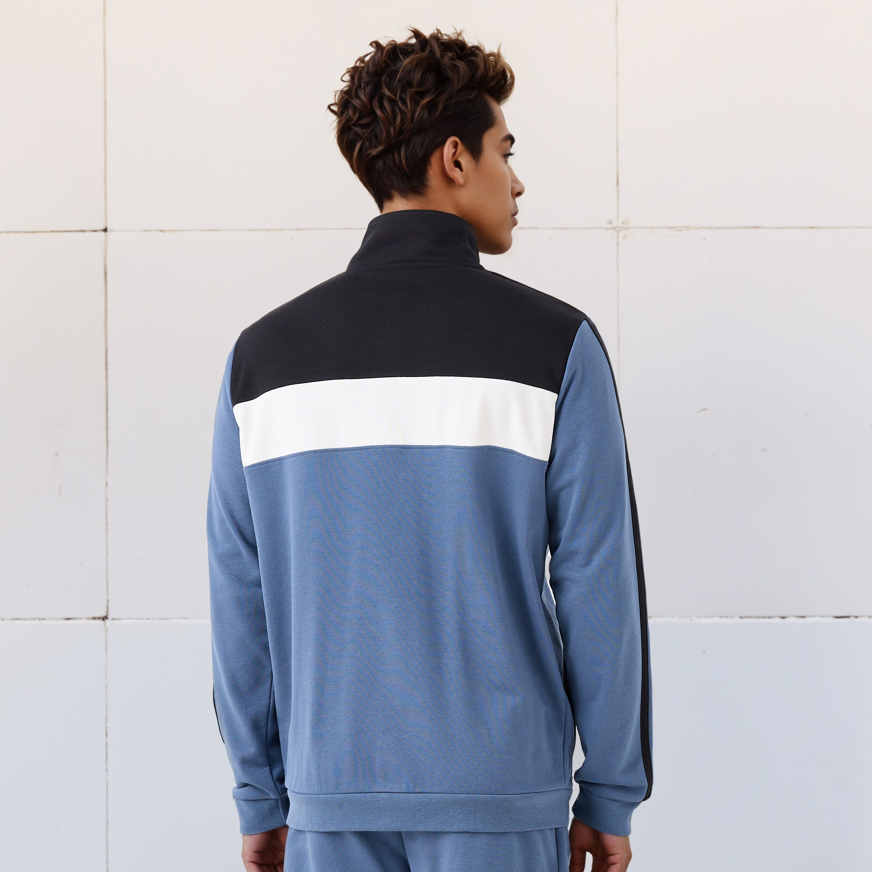 Kappa Men Regular Fit Colourblock Hoodie-men-winterwear-hoodiesandsweatshirts-image-3