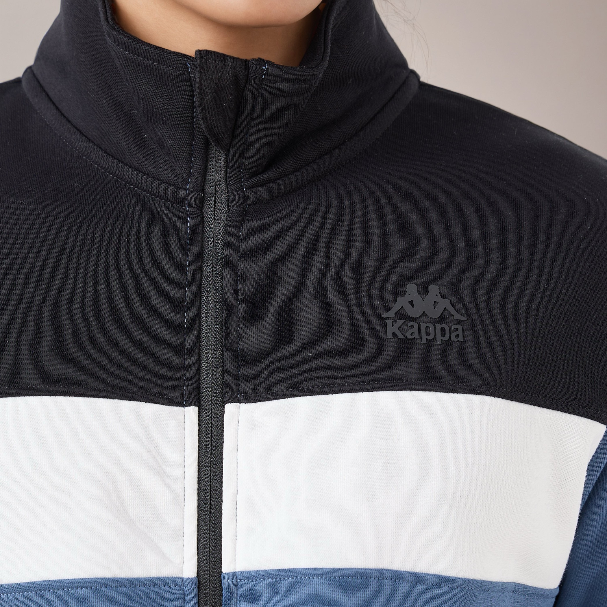 Kappa Men Regular Fit Colourblock Hoodie-men-winterwear-hoodiesandsweatshirts-image-5