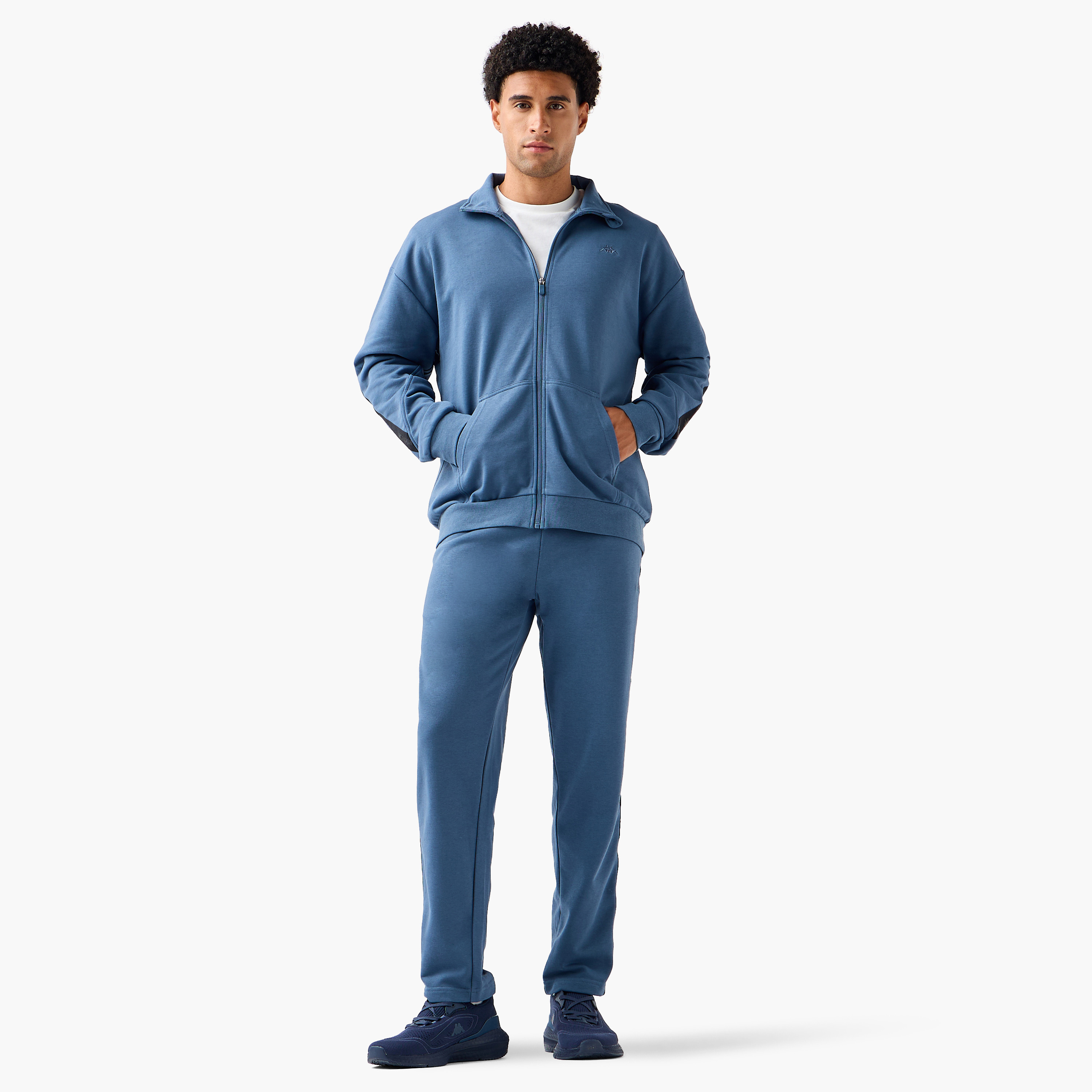 Kappa Men Regular Fit High Neck Sweatshirt-men-winterwear-hoodiesandsweatshirts-image-2