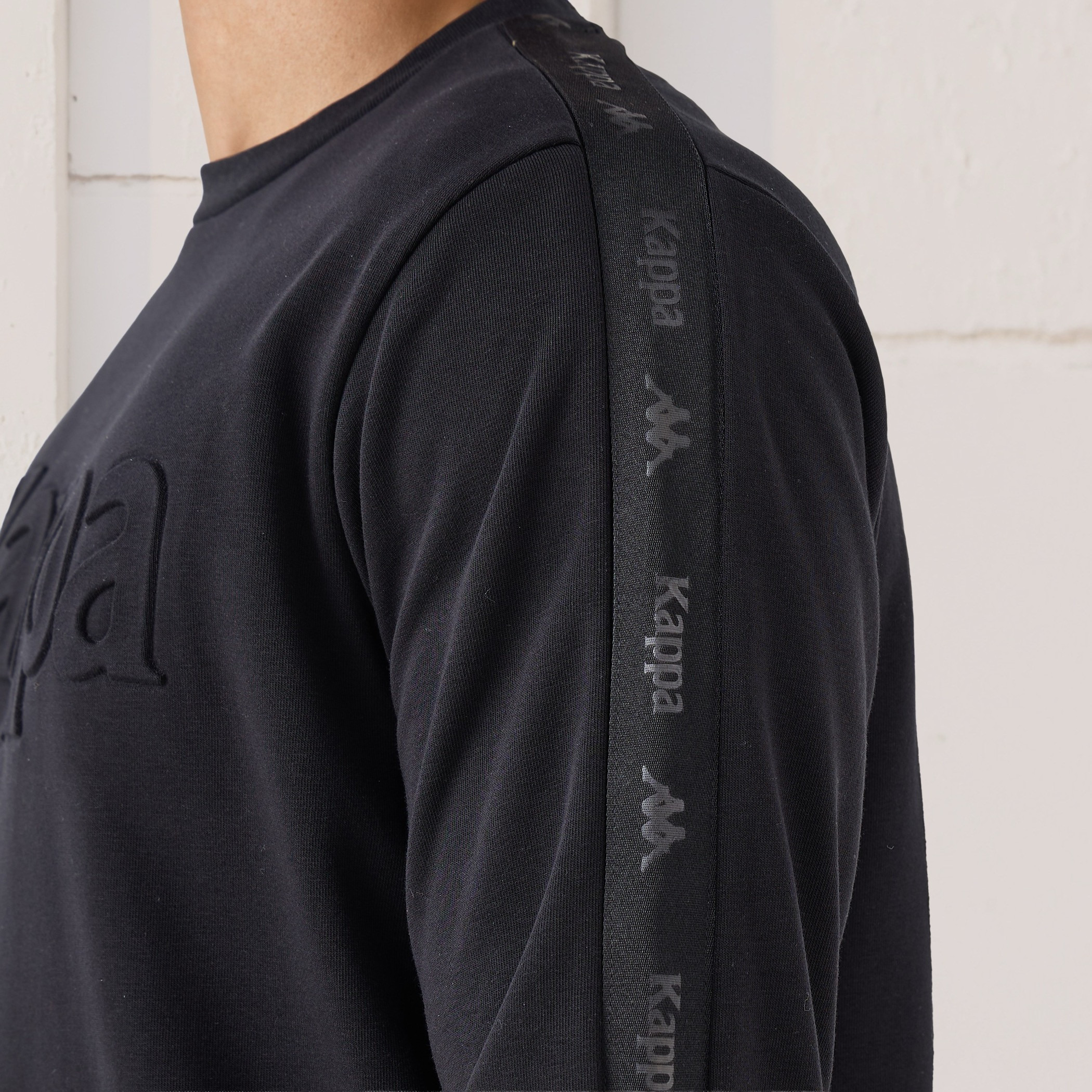 Kappa Men Regular Fit Logo Embossed Sweatshirt-men-winterwear-hoodiesandsweatshirts-image-5