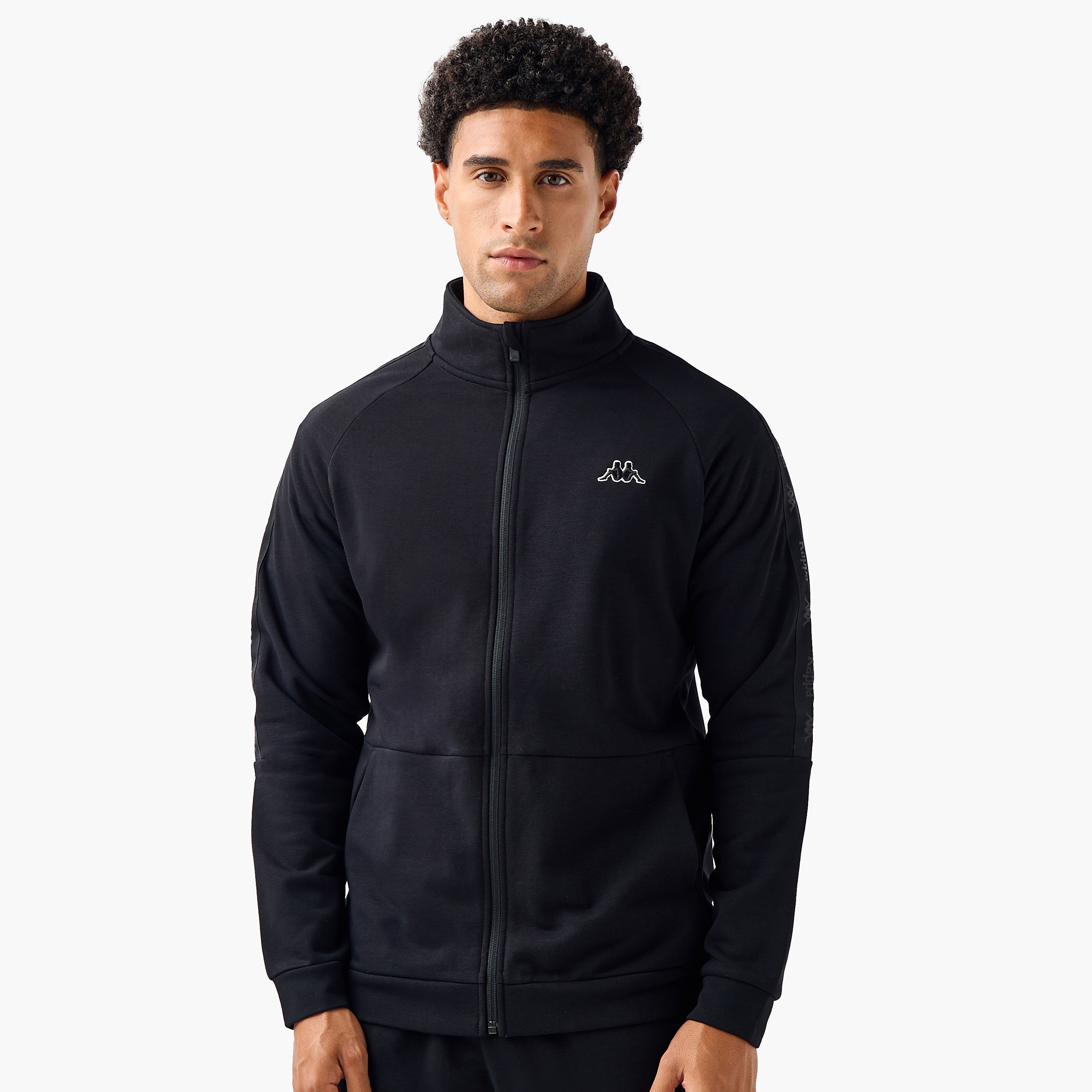 Kappa Men High Neck Sweatshirt-men-winterwear-hoodiesandsweatshirts-image-1