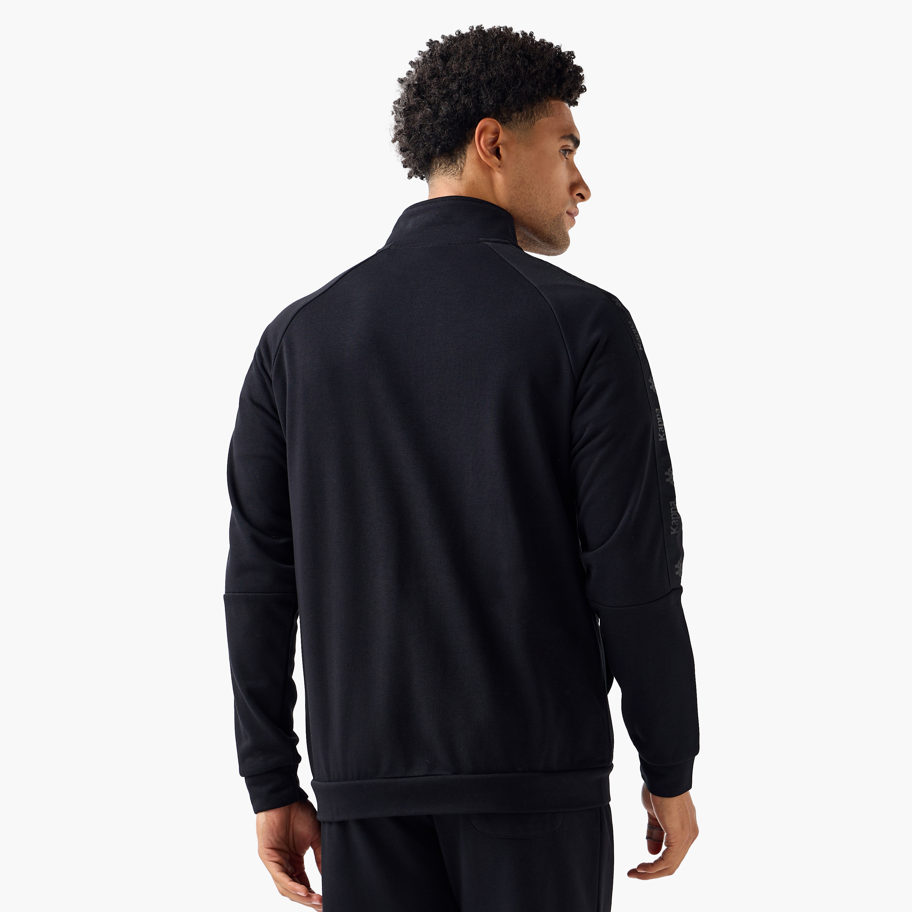 Kappa Men High Neck Sweatshirt-men-winterwear-hoodiesandsweatshirts-image-3