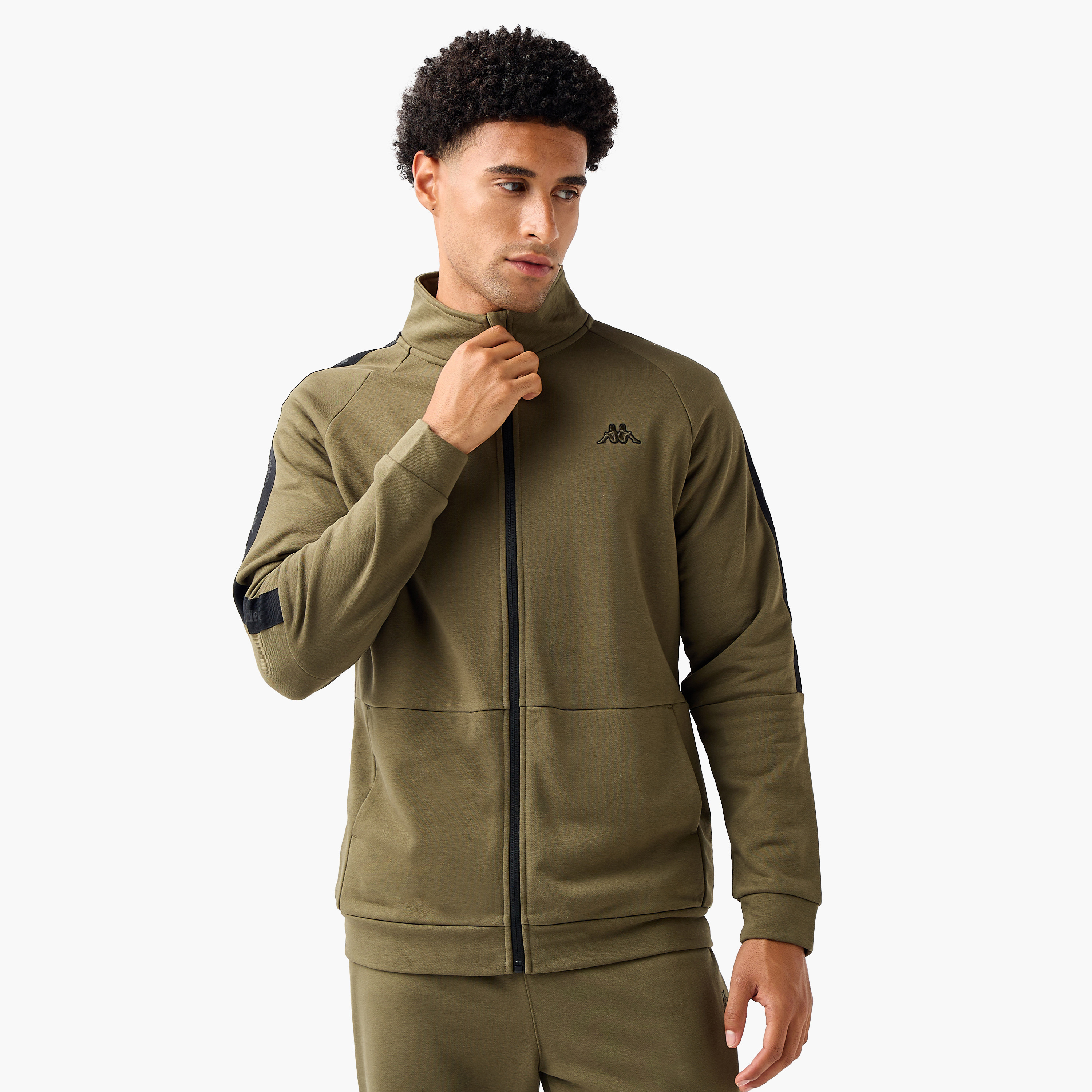 Kappa Men High Neck Sweatshirt-men-winterwear-hoodiesandsweatshirts-image-1