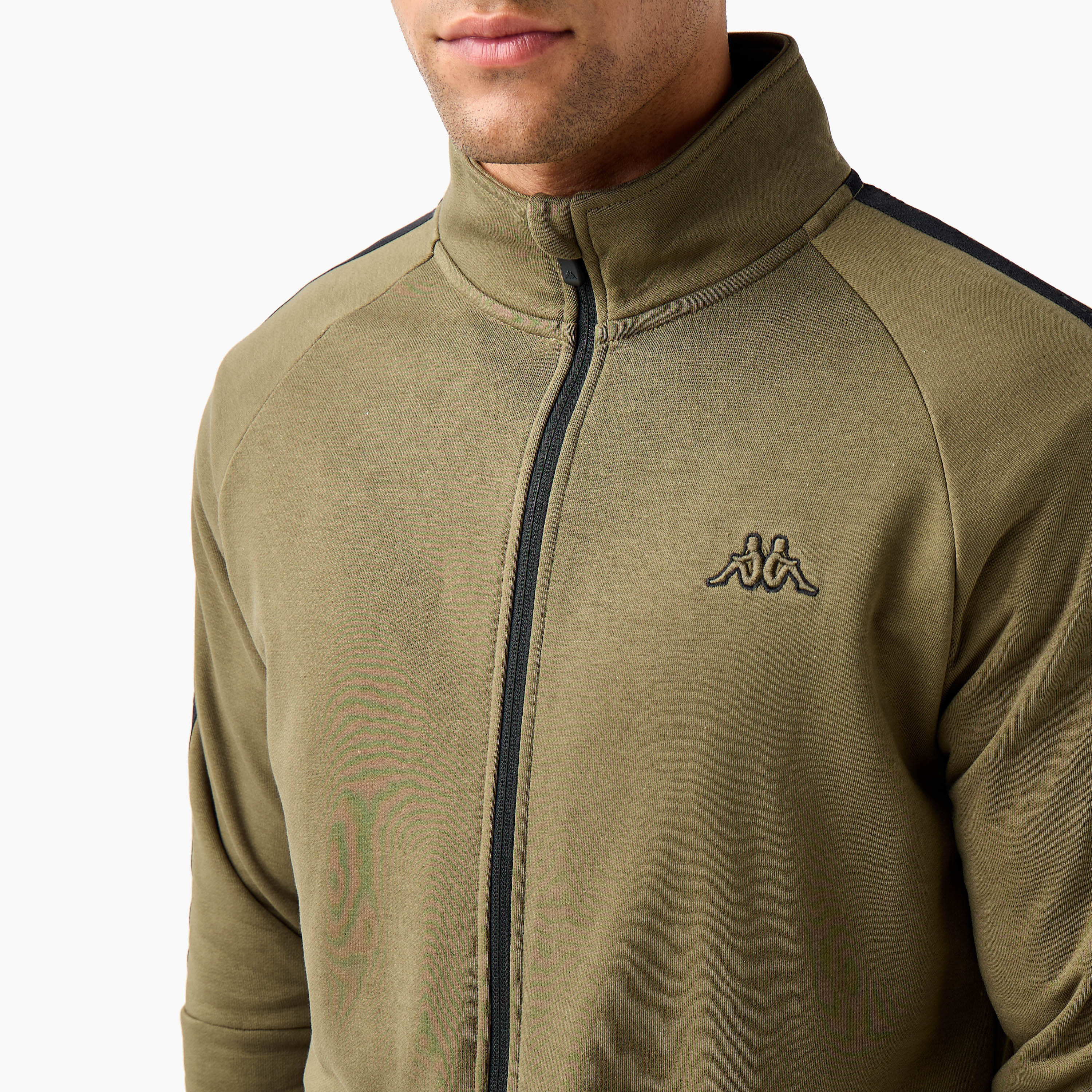 Kappa Men High Neck Sweatshirt-men-winterwear-hoodiesandsweatshirts-image-4
