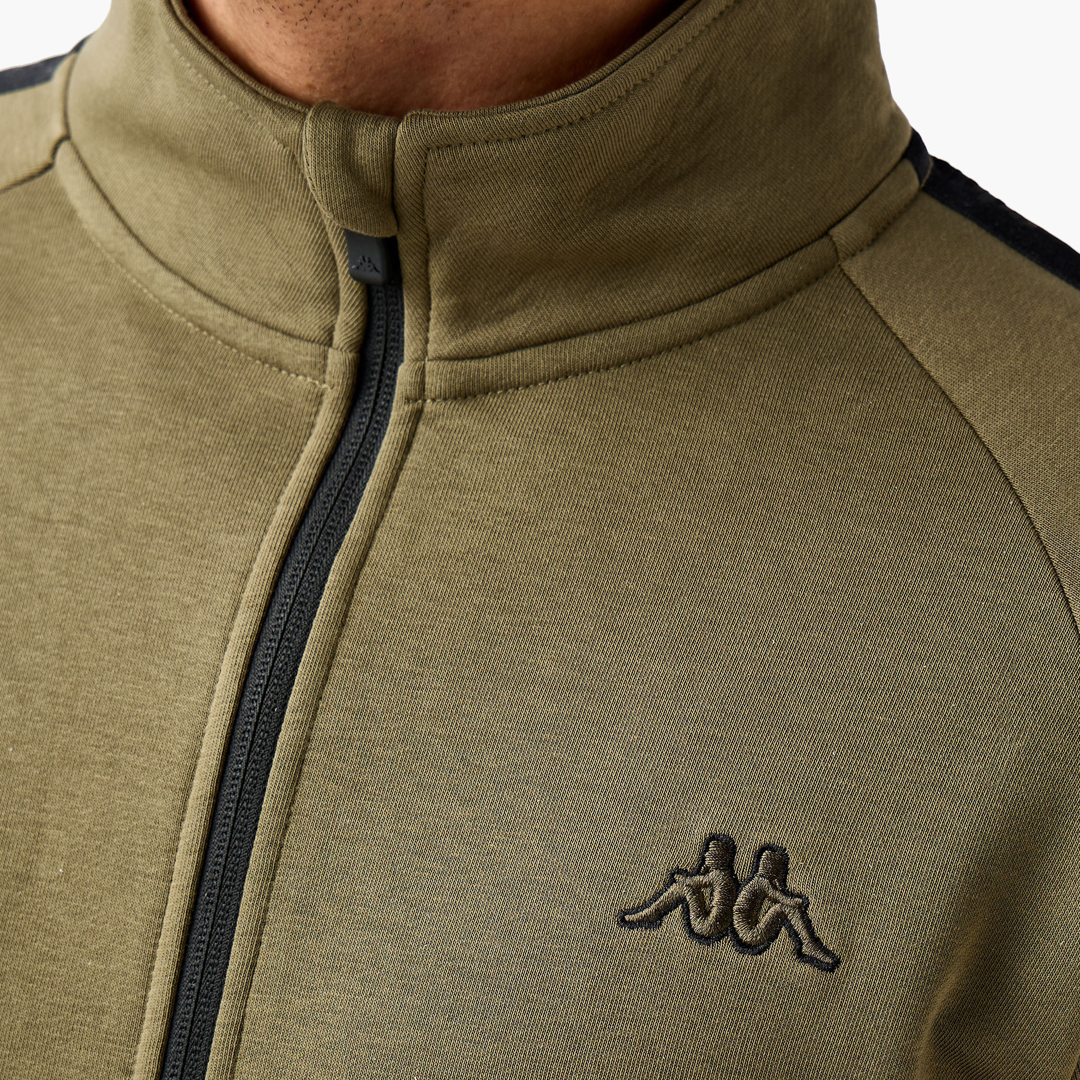 Kappa Men High Neck Sweatshirt-men-winterwear-hoodiesandsweatshirts-image-5